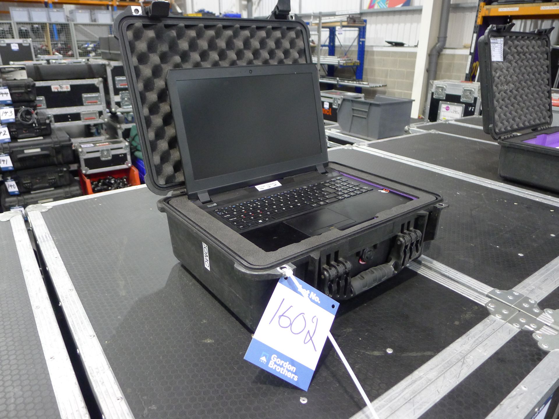 Clevo PR650RE Gaming Laptop Computer with Peli 152