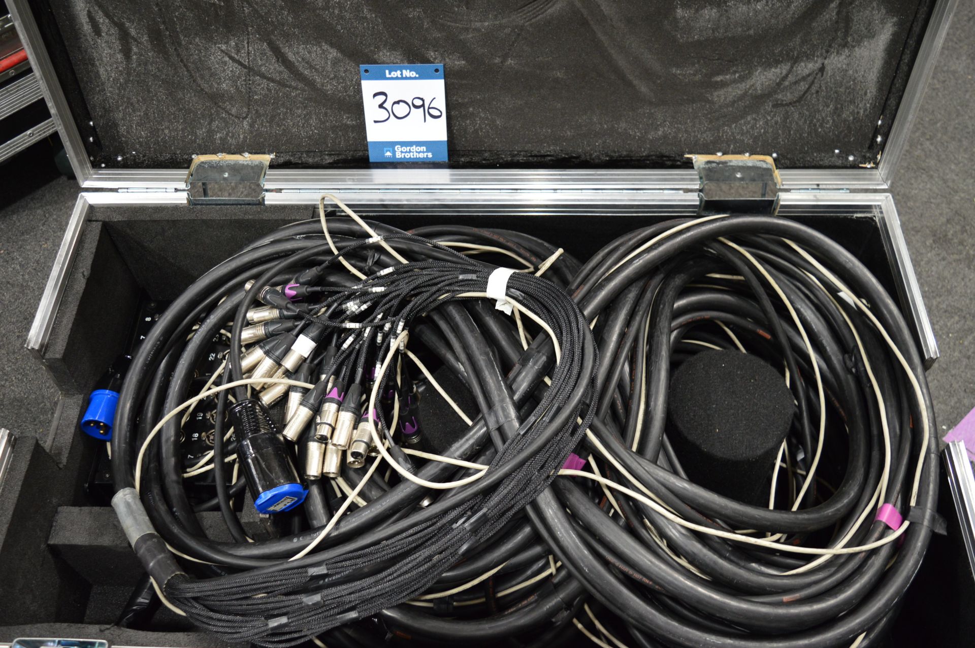 50m Socapex NL4 multi core 32 way audio cable loom including 2x No. Evolution, XPC 32 channel