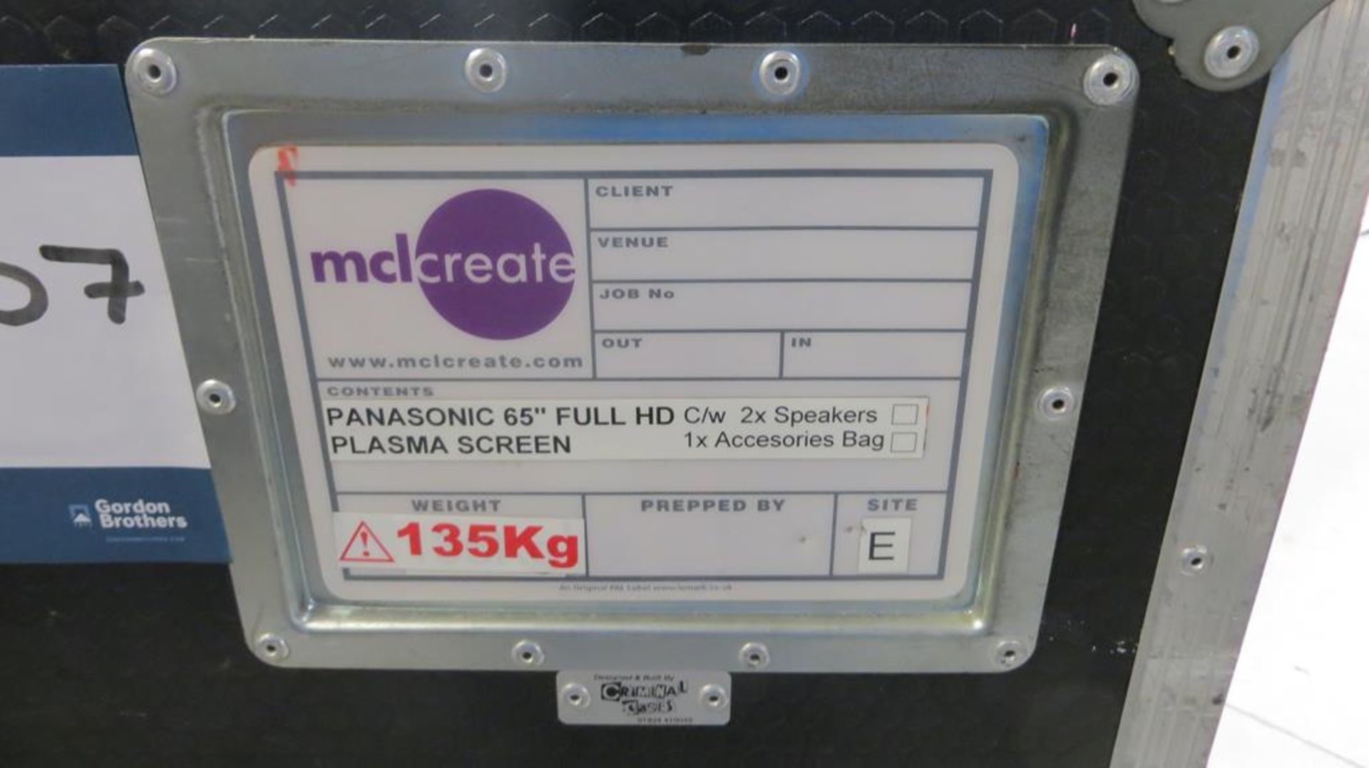 Panasonic, 65" HD plasma screen Model TH65PF20ER, - Bild 6 aus 6