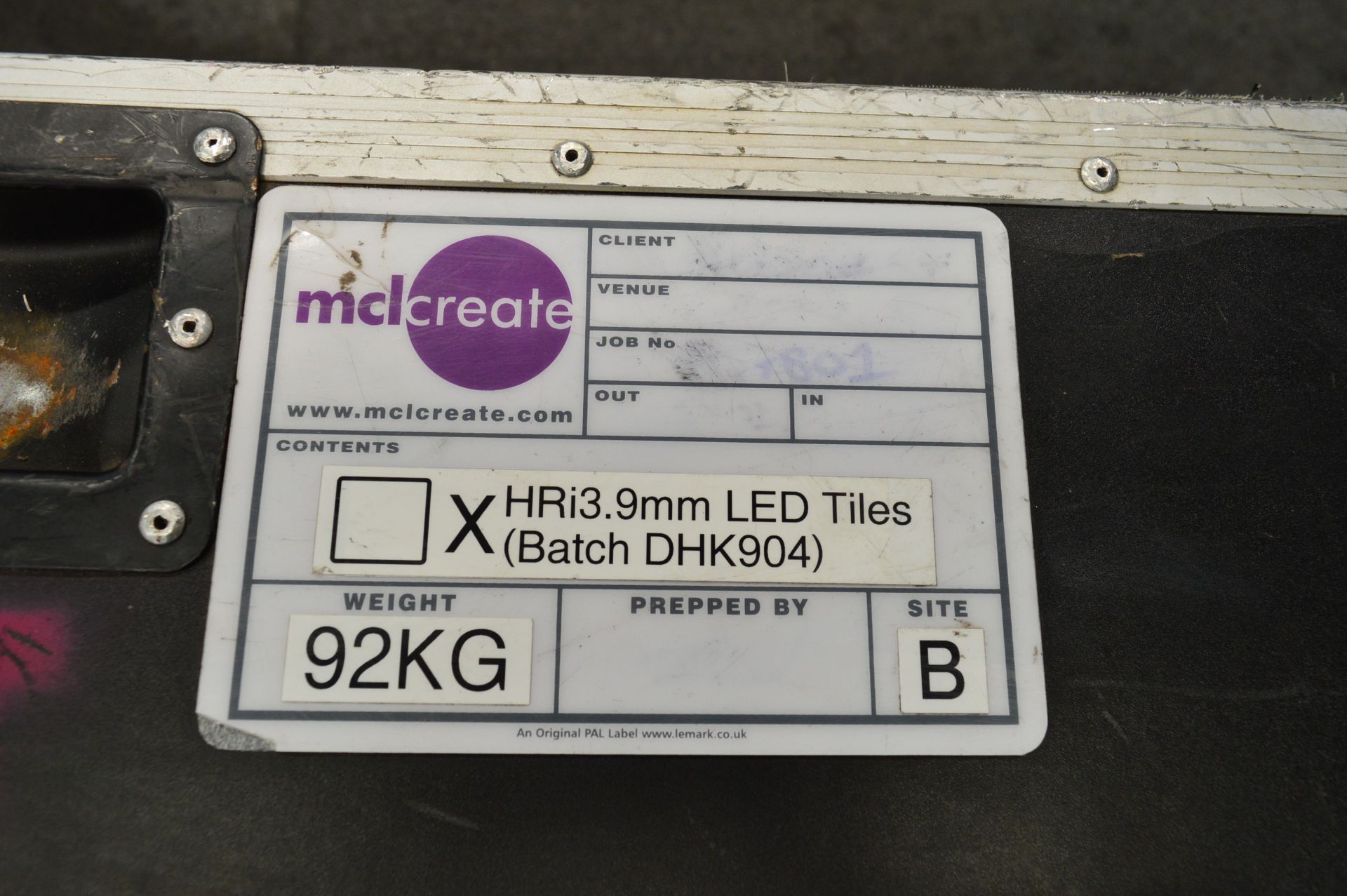 6x No. DigiLED 3.9mm LED panels, Model HRi3900, si - Image 4 of 5