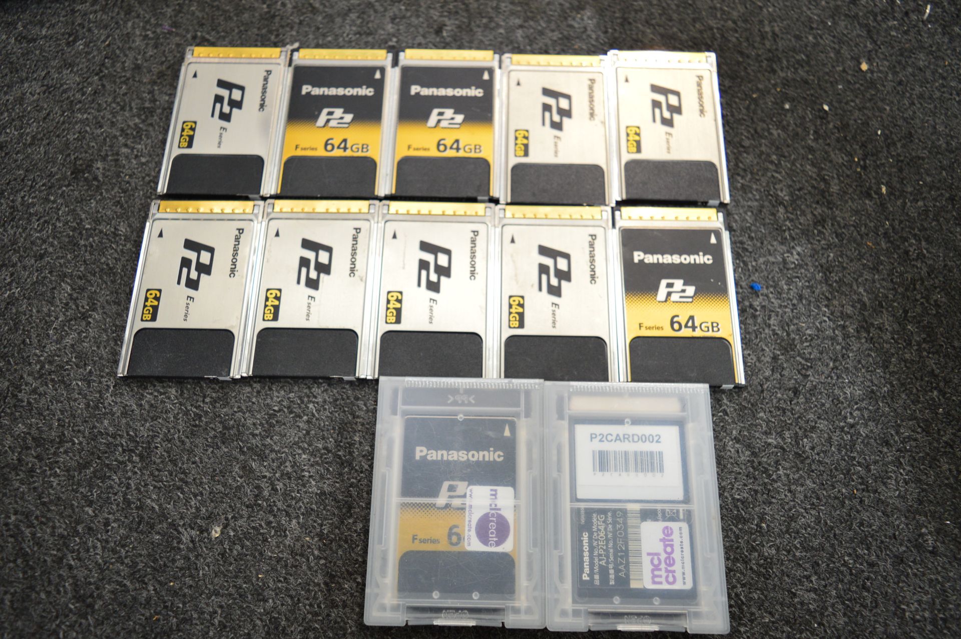 2x No. Panasonic, AJ-PCD2G P2 card readers, DOM 20 - Image 2 of 3