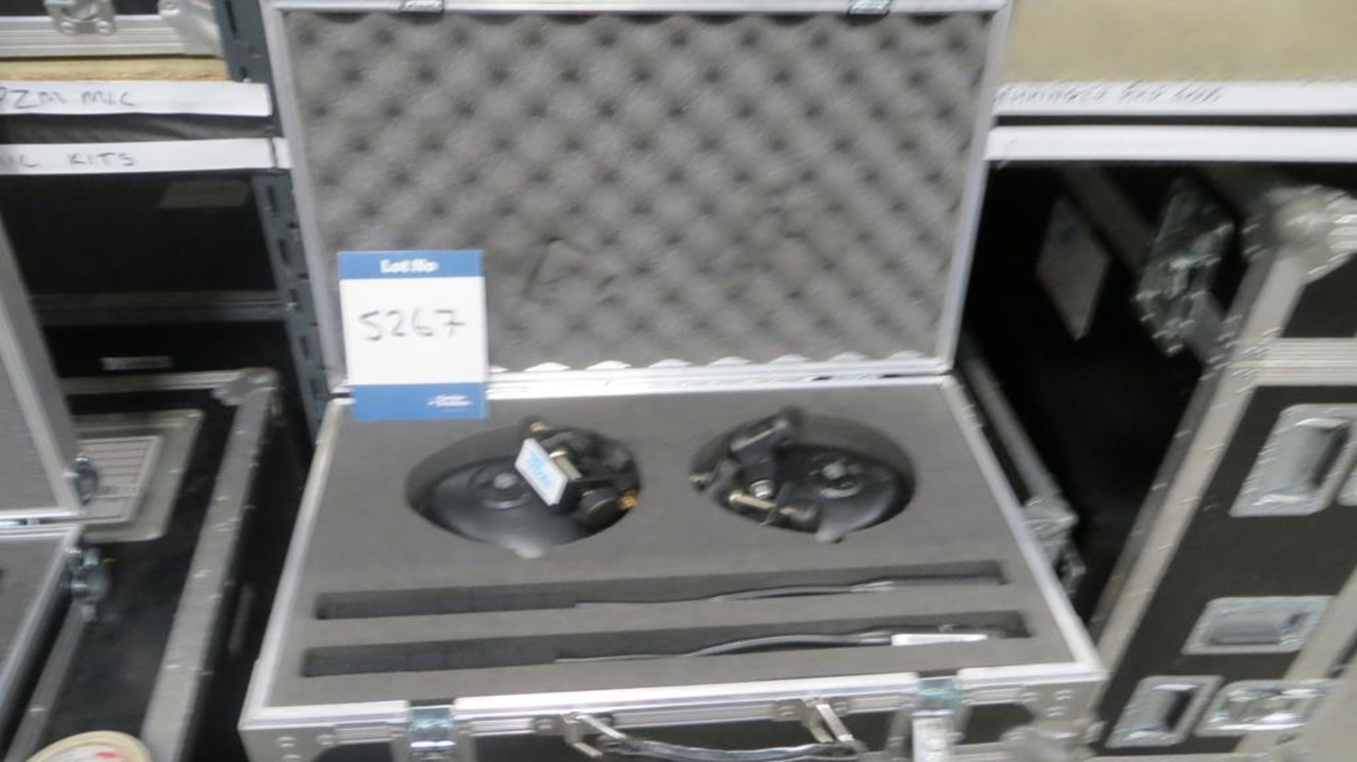 Audio Technica, microphone kit in transit case com