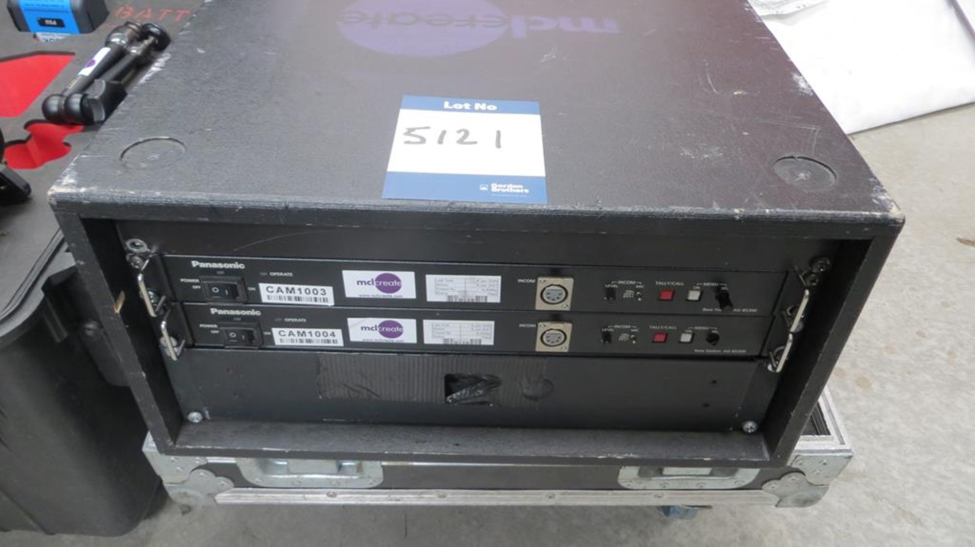 2x No. Panasonic, broadcast system camera in trans - Image 2 of 3