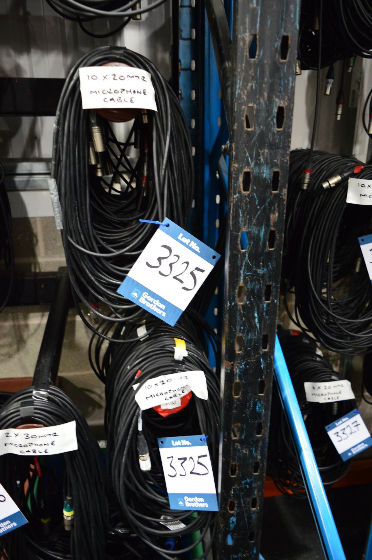 20x 20m microphone cables: Unit 500, Eckersall Road, Birmingham B38 8SE