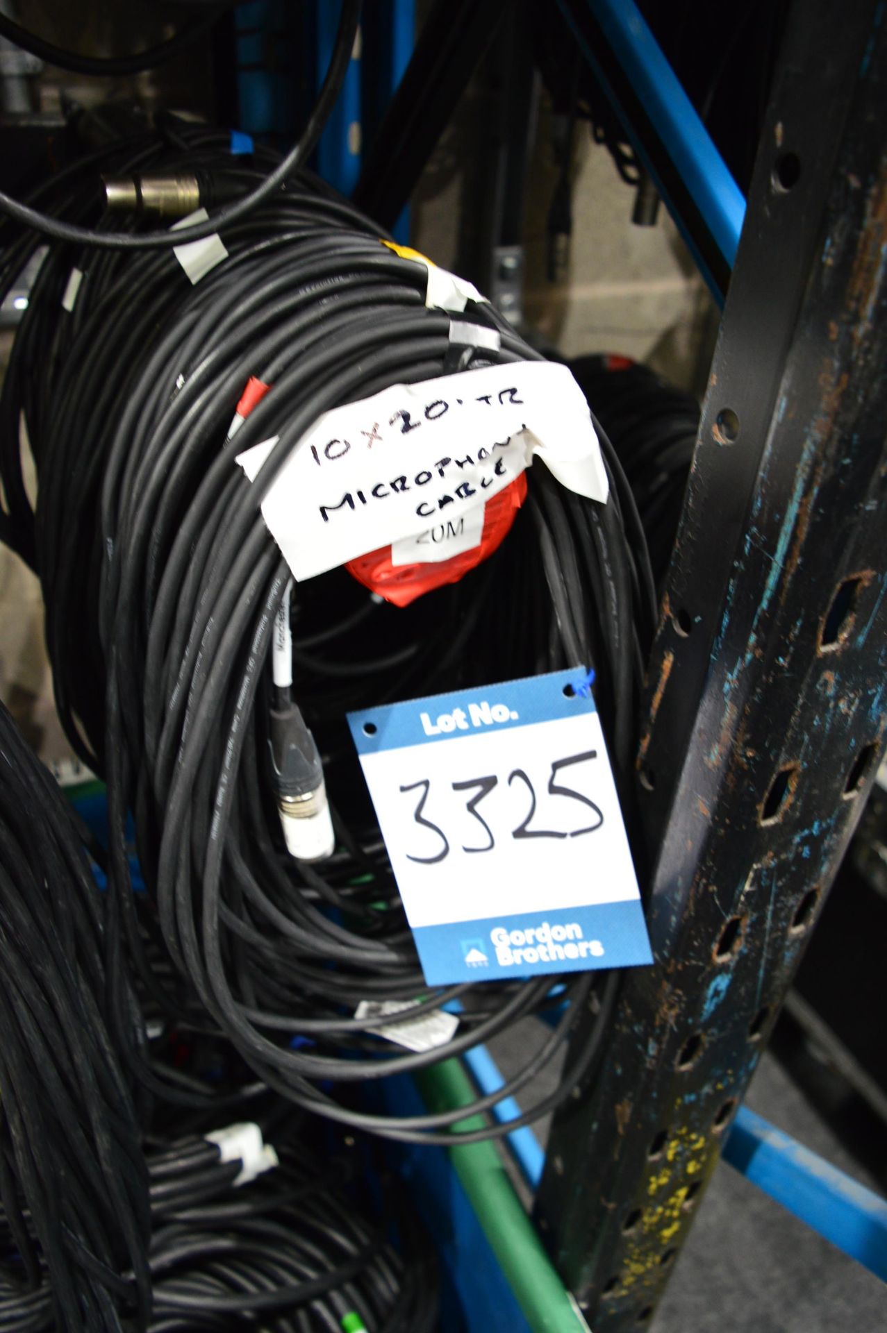 20x 20m microphone cables: Unit 500, Eckersall Road, Birmingham B38 8SE - Image 3 of 3