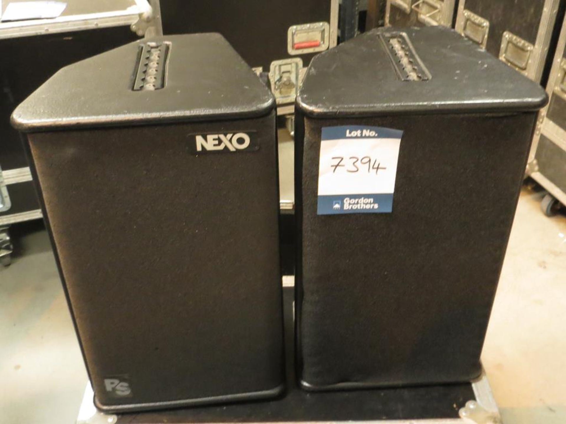 1x No. pair Nexo, PS10 loudspeakers in transit case: Unit C Moorside, 40 Dava Street, Glasgow G51