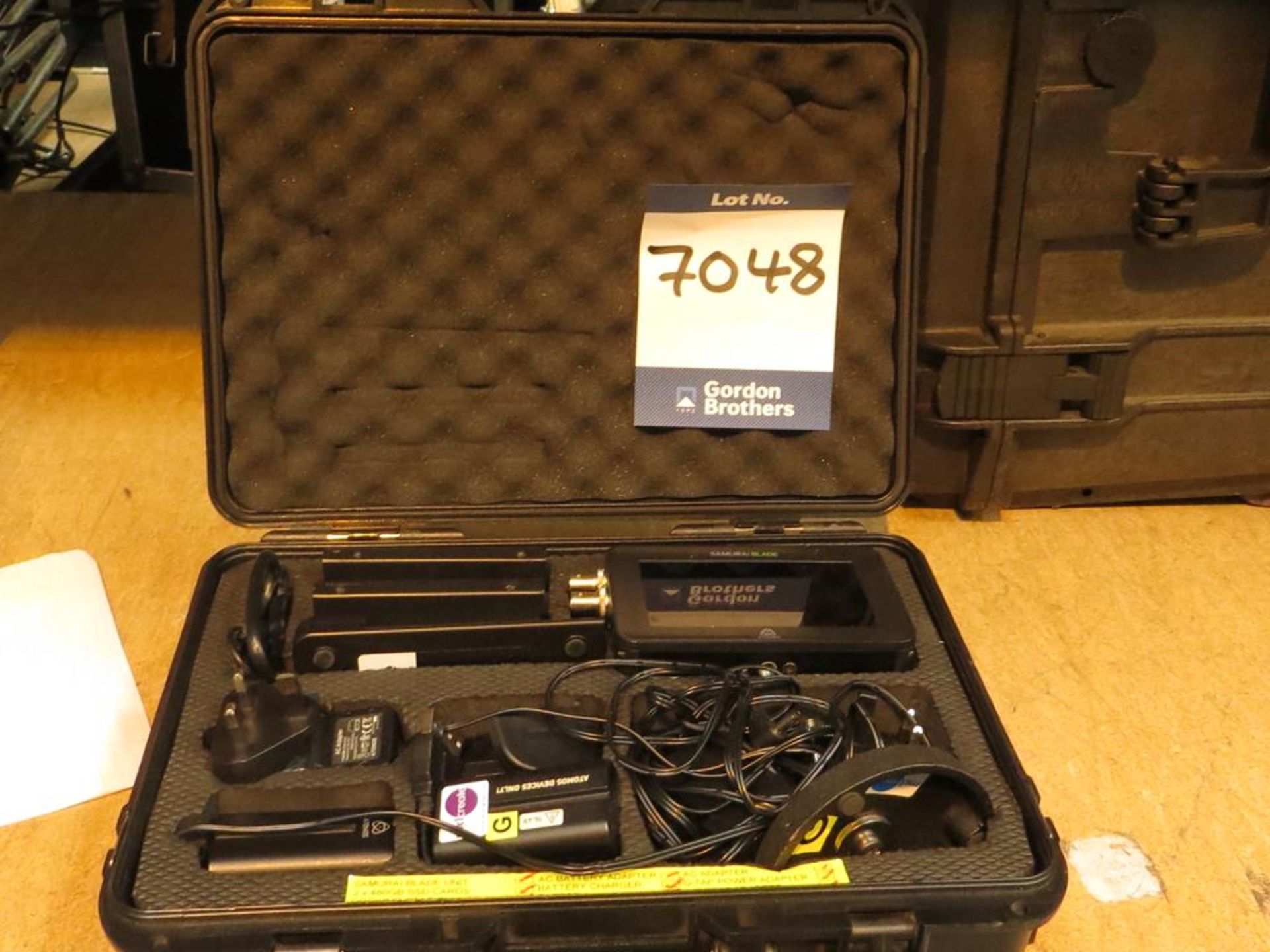 Atamos, Samurai Blade SSD recorder, Serial No. 85RW64SMB51E38 in transit case: Unit C Moorside, 40