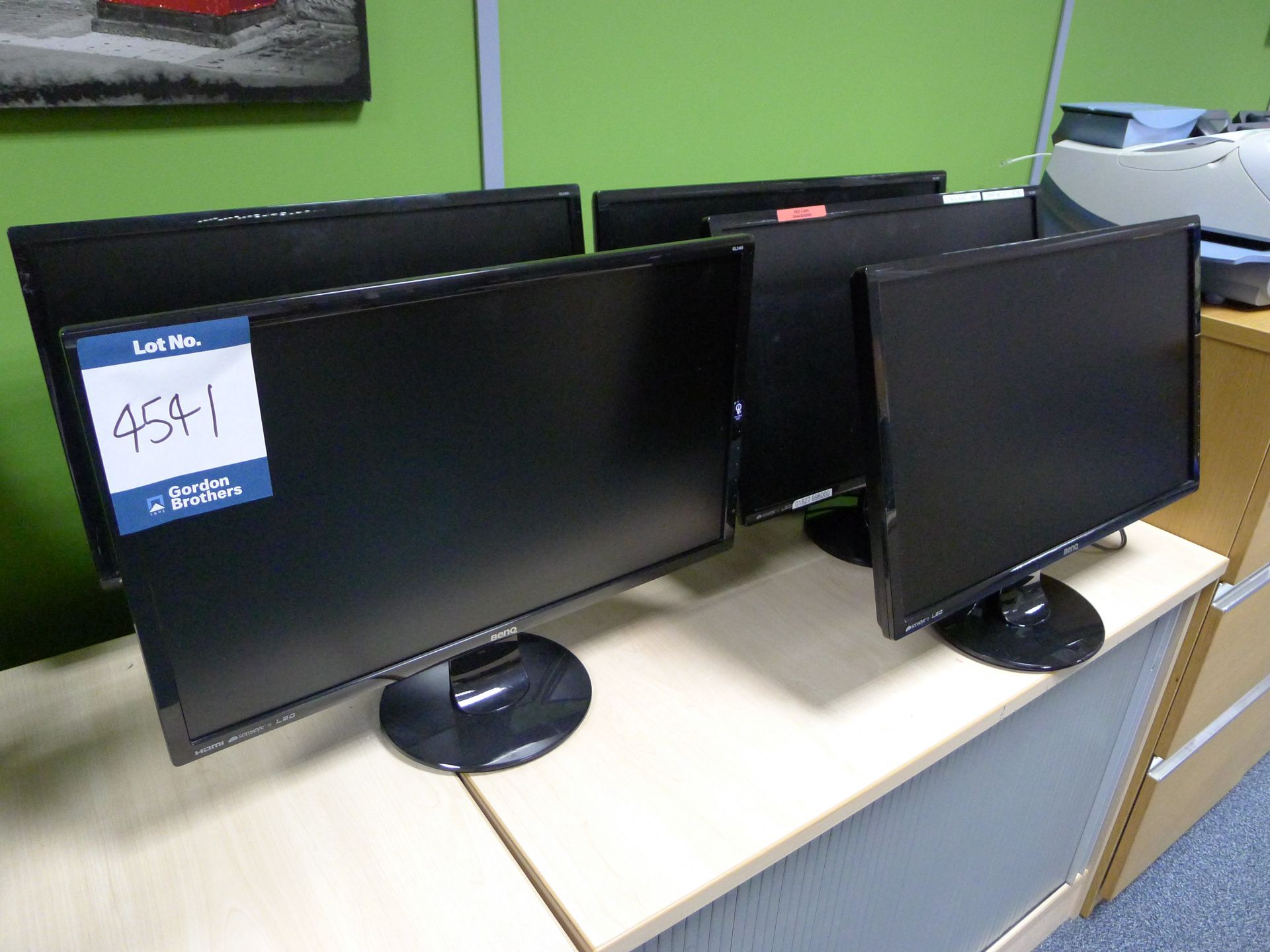 5x Benq GL2460 24 inch Flat Screen Monitors: Unit