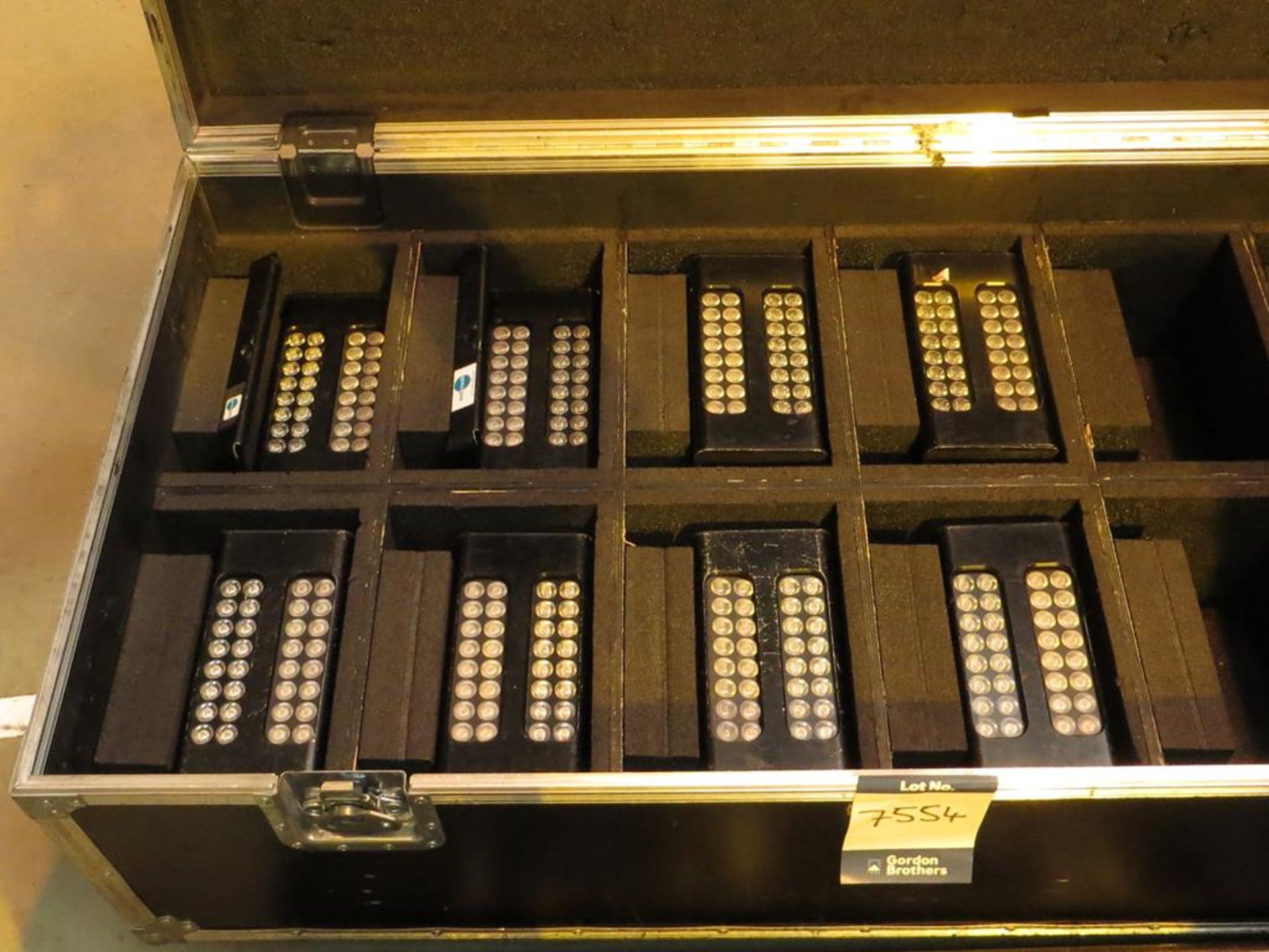 8x No. ChromaQ, Coloursplit Model CHC52 LED uplighters in transit case: Unit C Moorside, 40 Dava