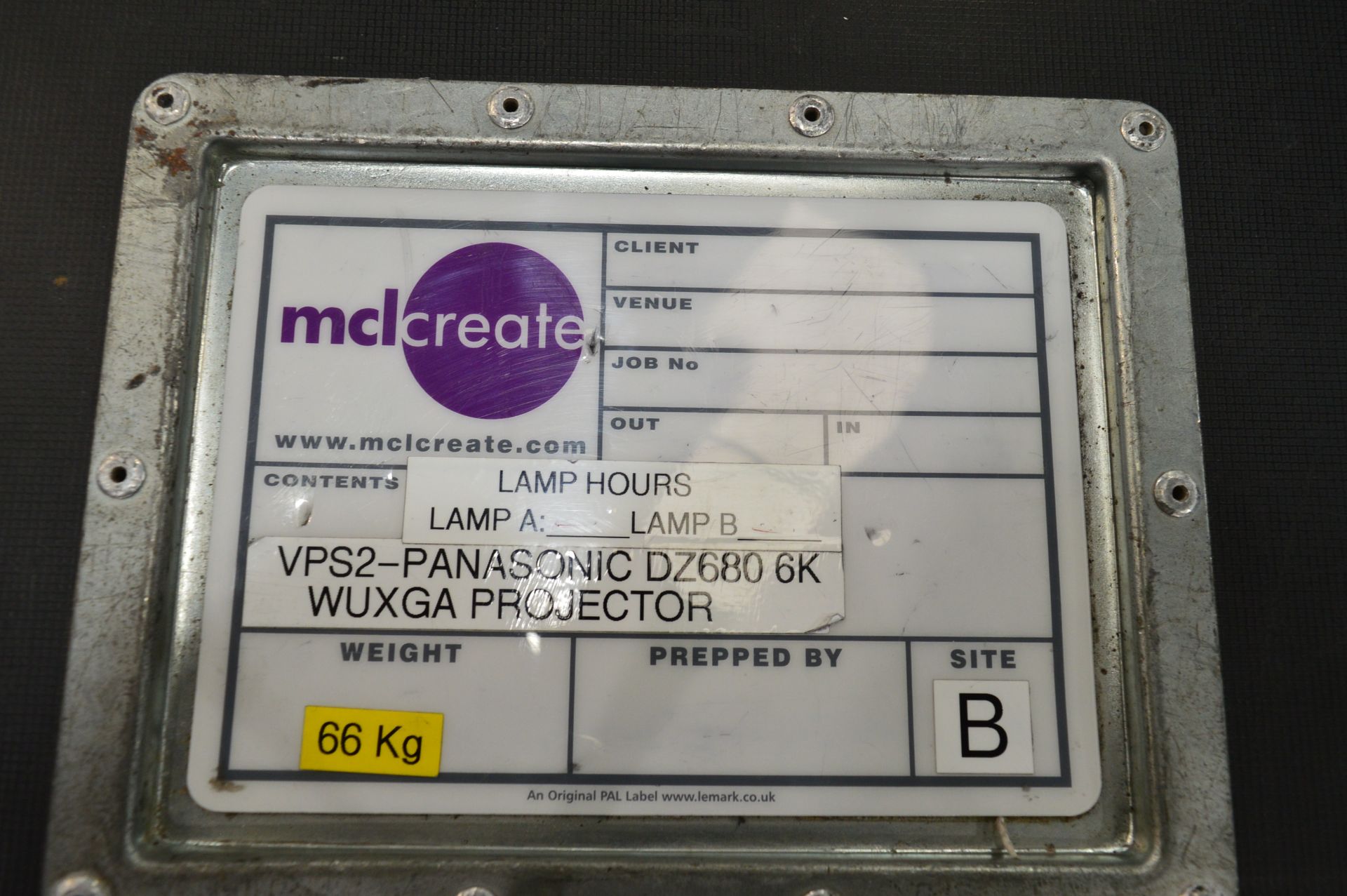 Panasonic, PT-DZ680EK WUXGA 3D DLP 6k projector, D - Image 4 of 5