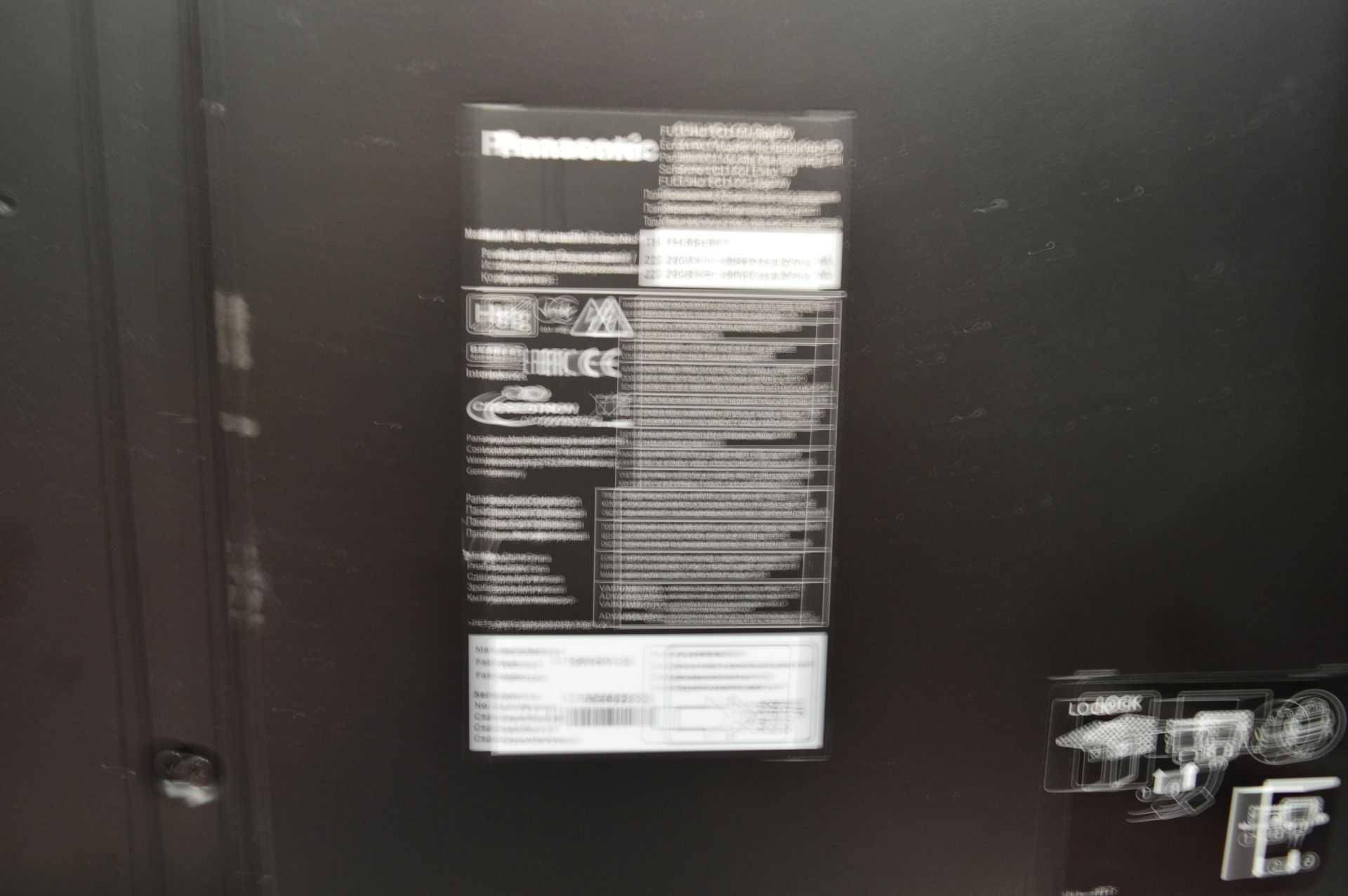 Panasonic, 65" full HD LCD display, Model TH-65LFE - Image 2 of 4