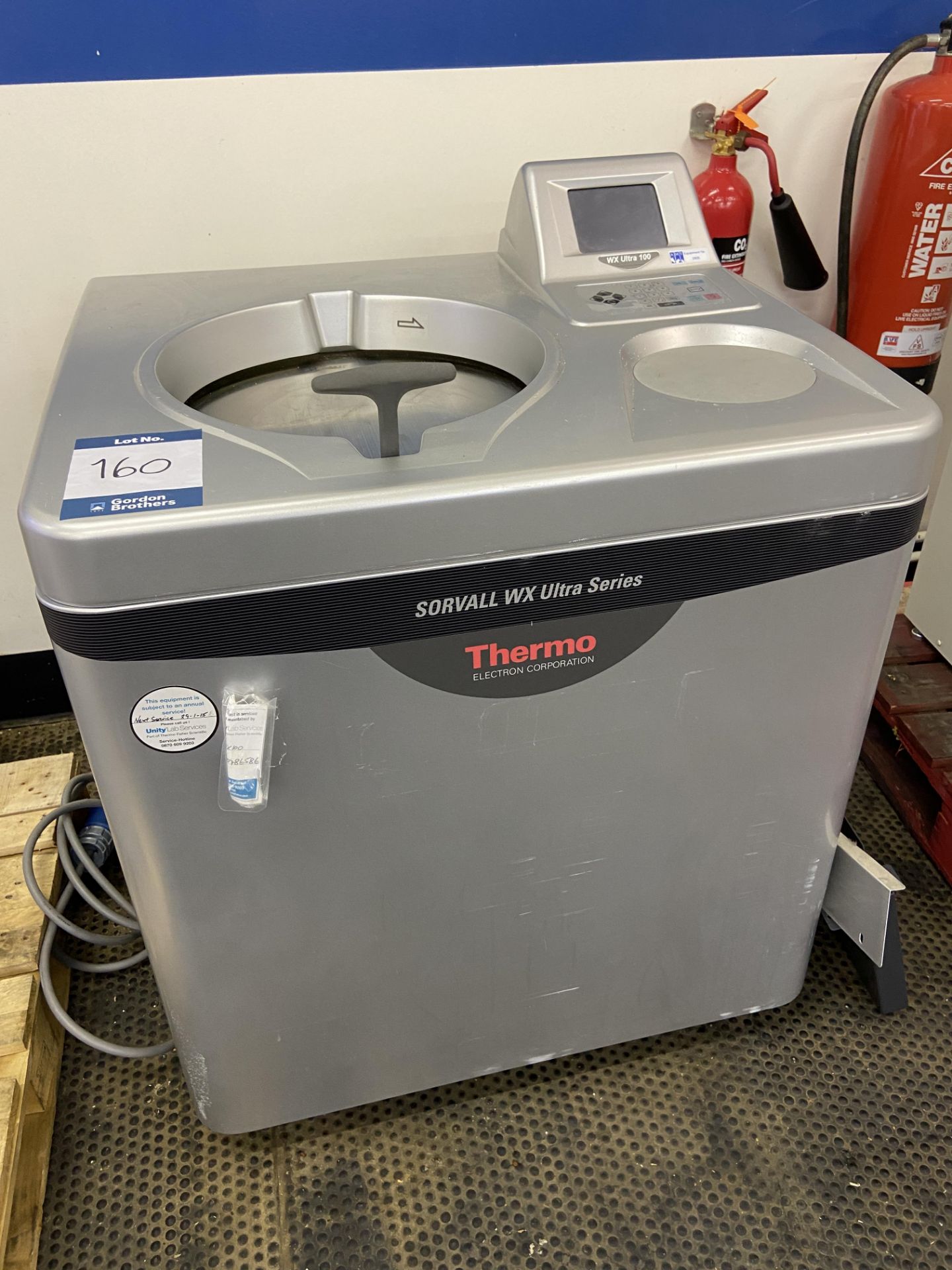 Thermo Electron SORVALL WX Ultra, Series 100 floor standing centrifuge, Serial No. 40786586 (2007)