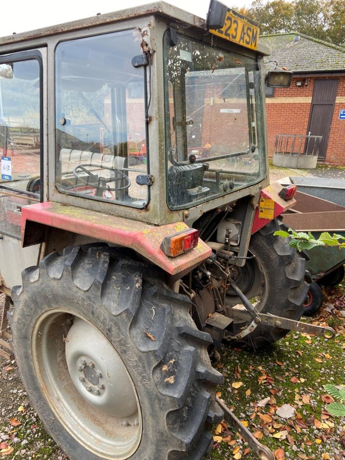 Massey Ferguson 240 t2 WD tractor and cab, recorded hours - 6501 Reg M223 ASM, with Agrimax RT855 - Image 6 of 6