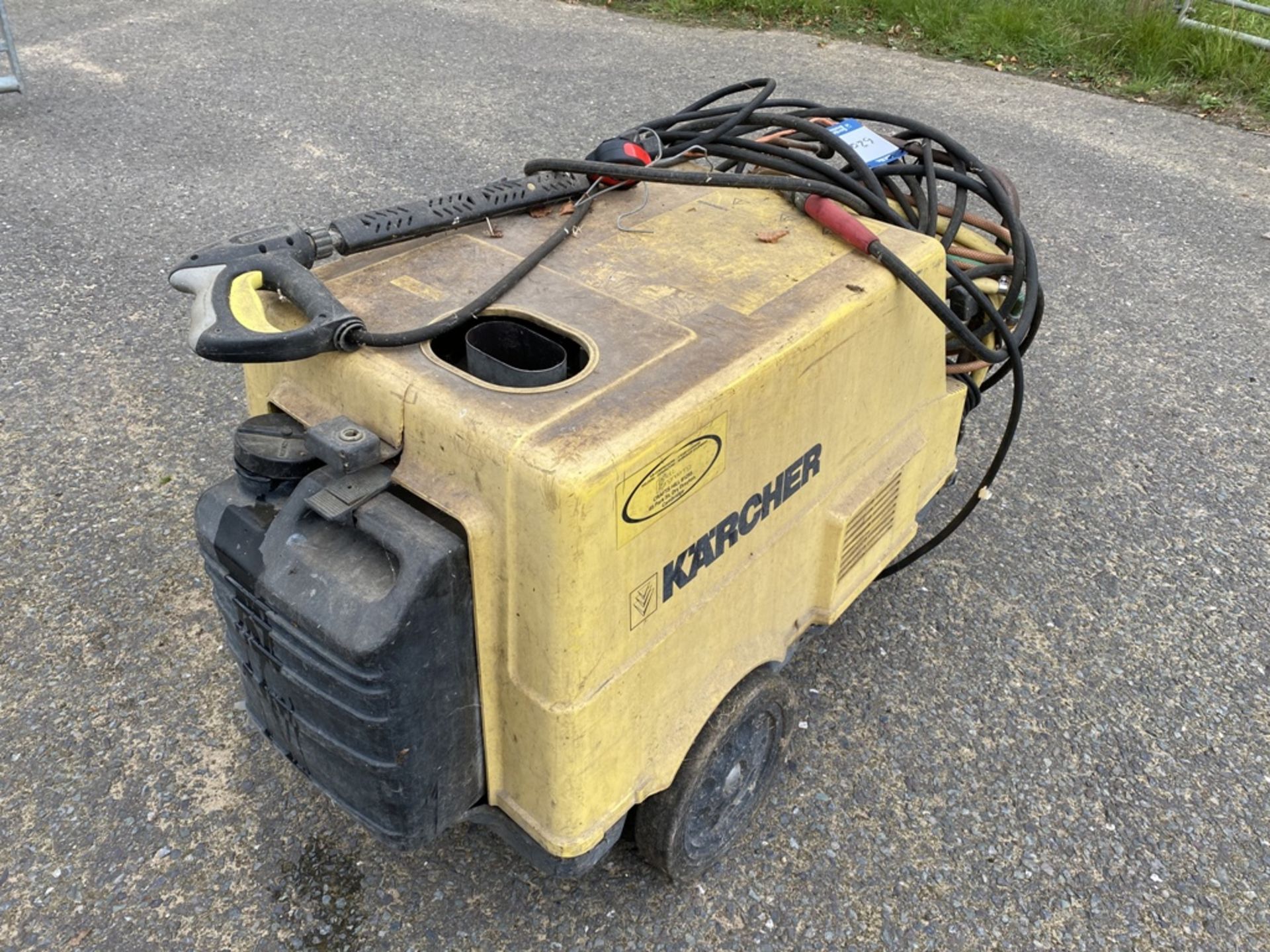 K'a'rcher HDS750 diesel steam cleaner, Serial No, 18625 (1989) - located Yard Store Room - Image 3 of 3