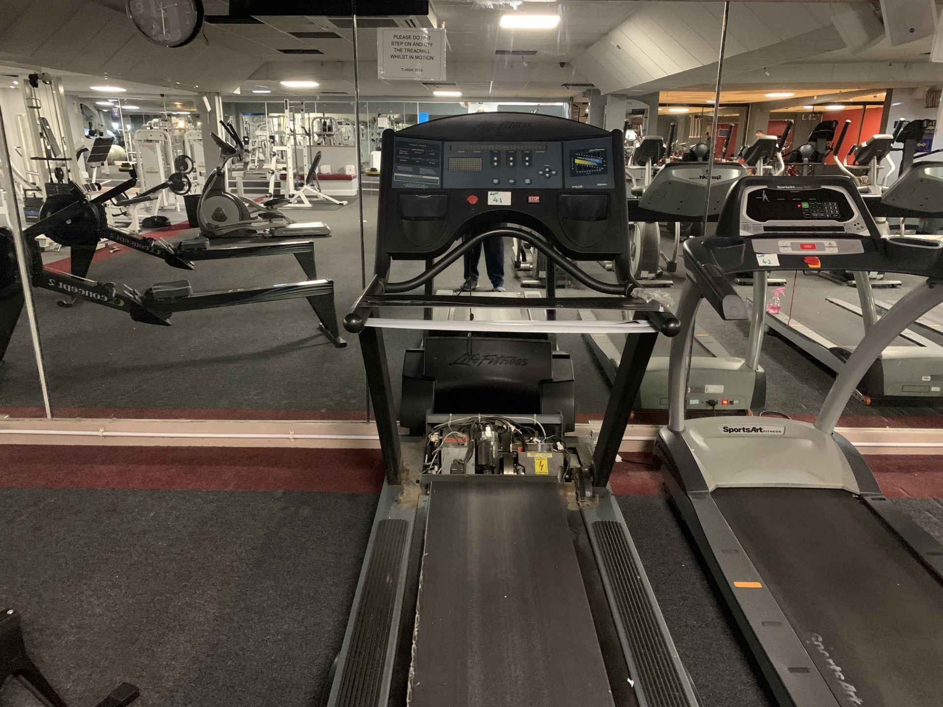 Life Fitness Flexideck Treadmill (Needs attention)