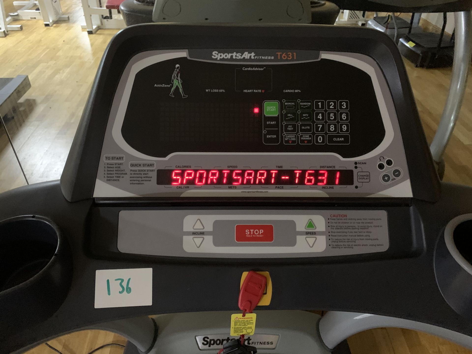 Sport Art Fitness T631 Treadmill - Image 2 of 2