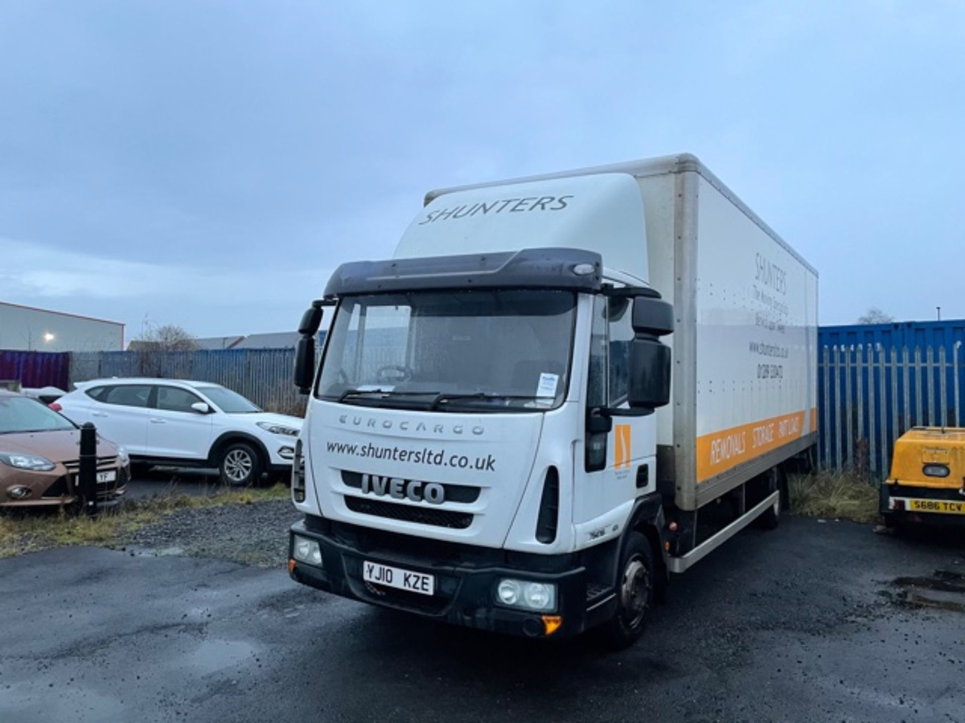 IVECO 75E16 BOX WAGON WITH TAIL LIFT- REG: YJ10 KZE