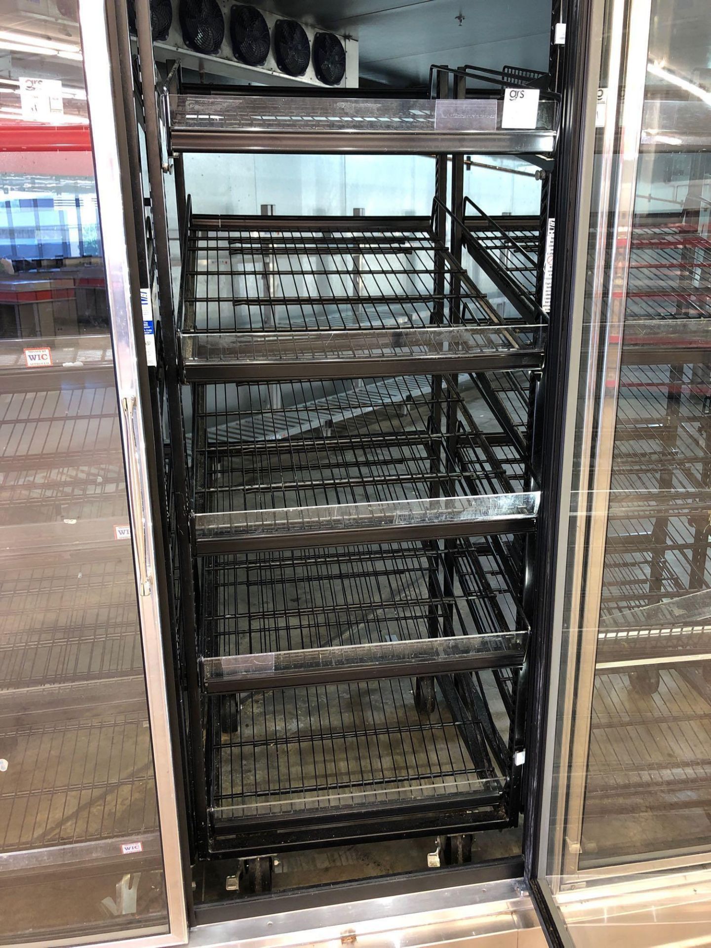 Mobile Mover Gravity Flow Shelves