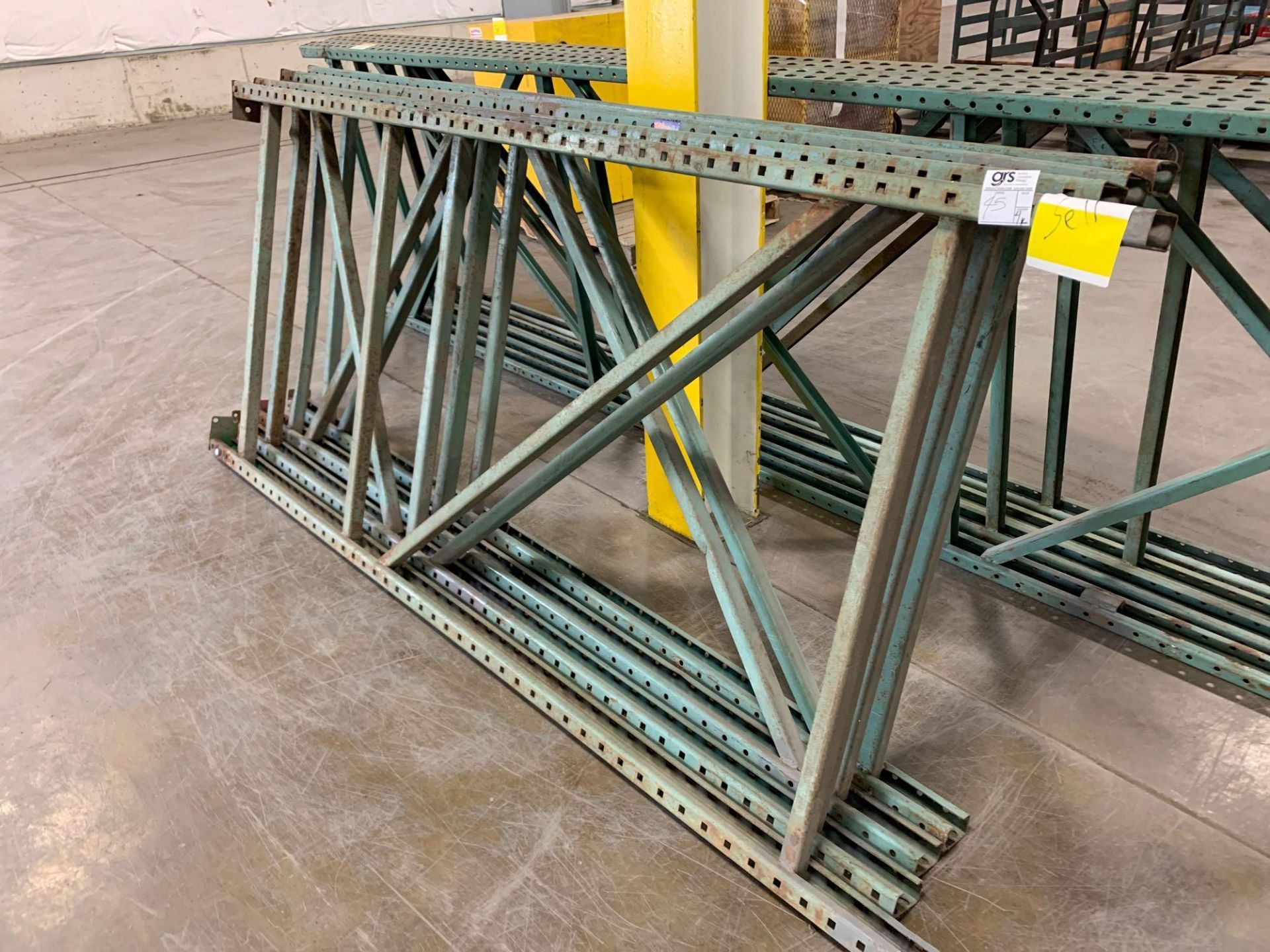 (4) Pallet Rack Uprights