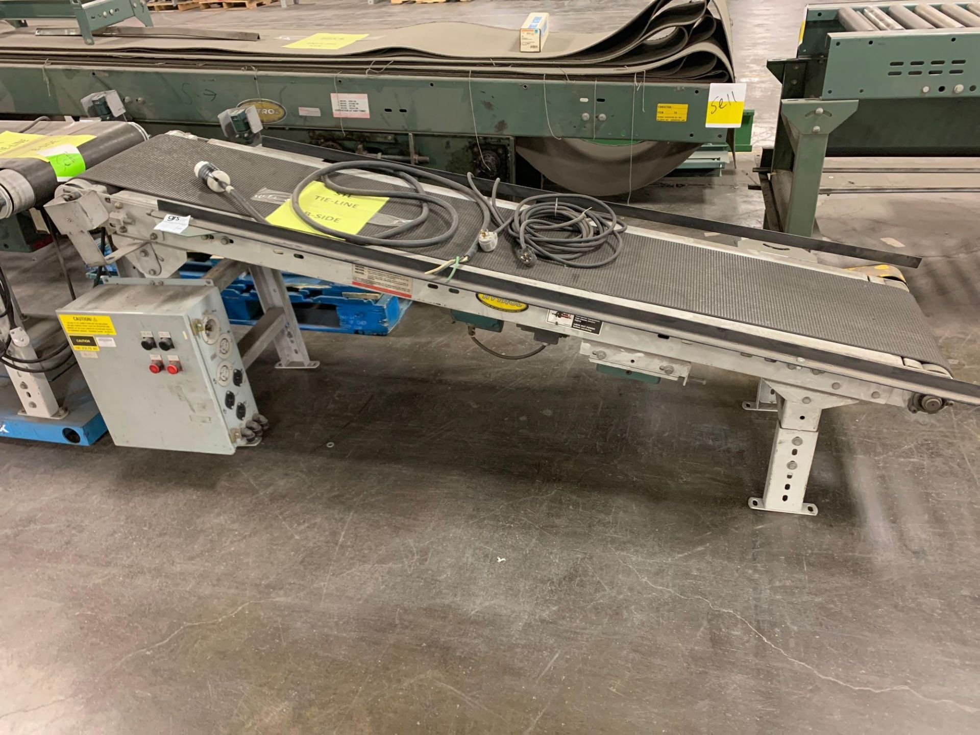 Hytrol 7' Belt Driven Conveyor Line Section