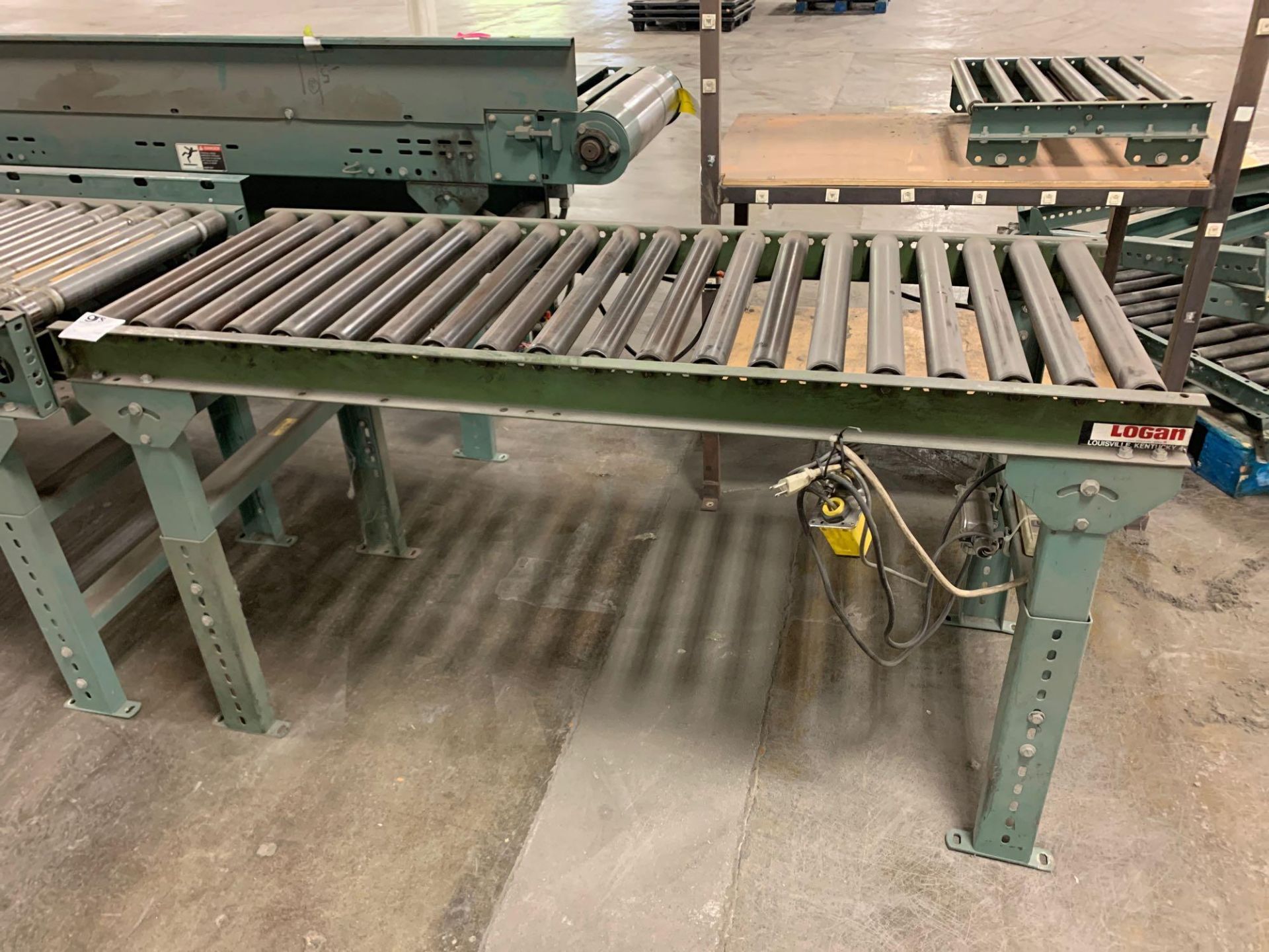 Logan Roller Conveyor Line Section