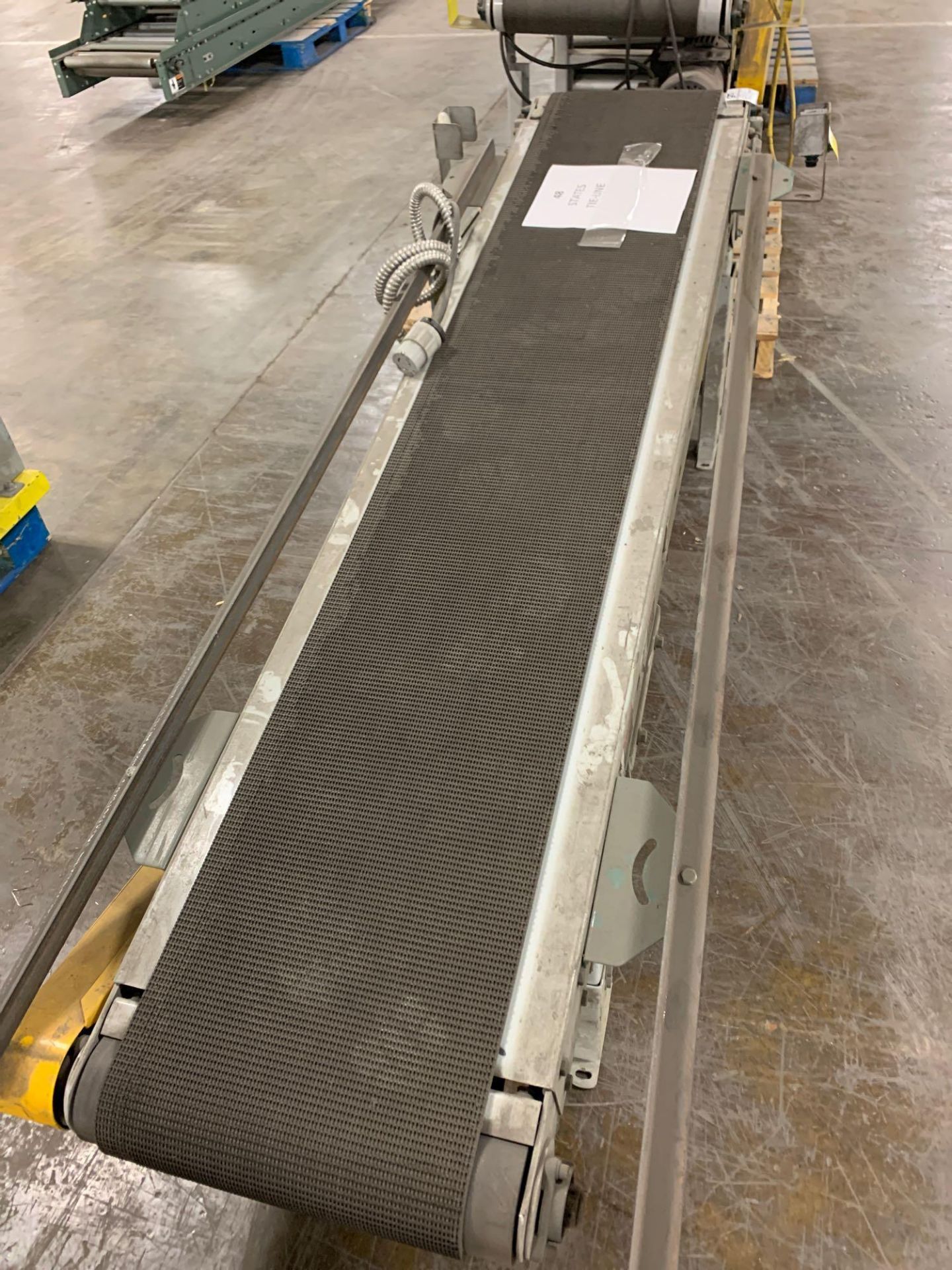 Hytrol 7' Belt Driven Conveyor Line Section - Image 2 of 4