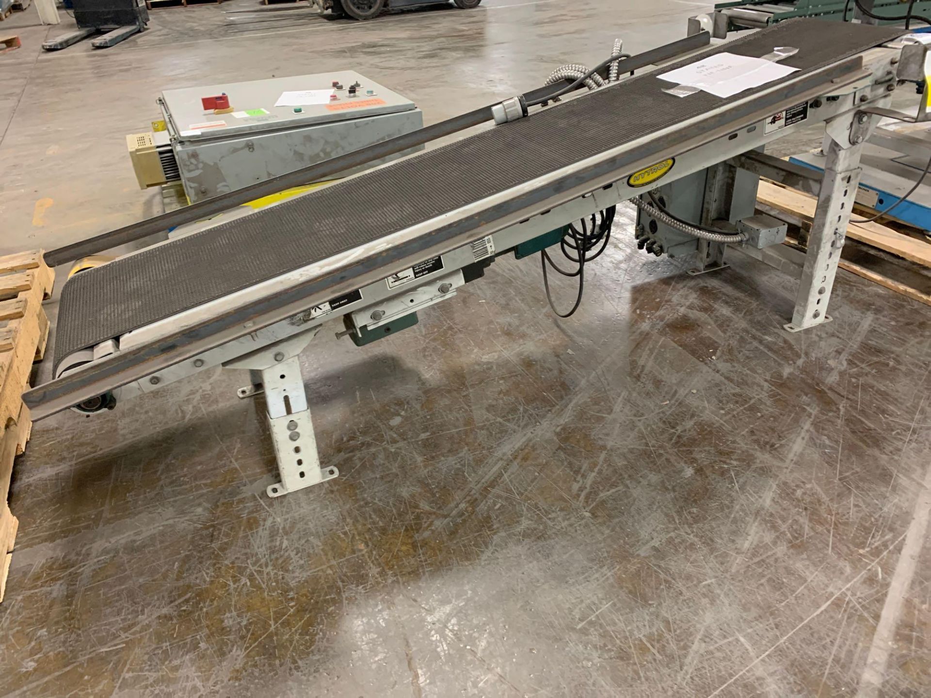Hytrol 7' Belt Driven Conveyor Line Section
