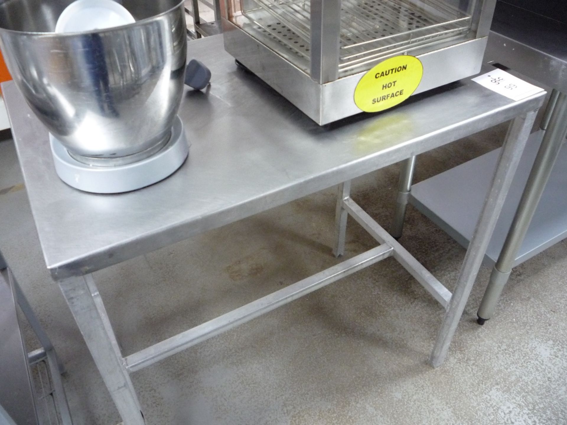 Stainless steel Preparation Table, 890(H) x 860(W) x 560(D)mm
