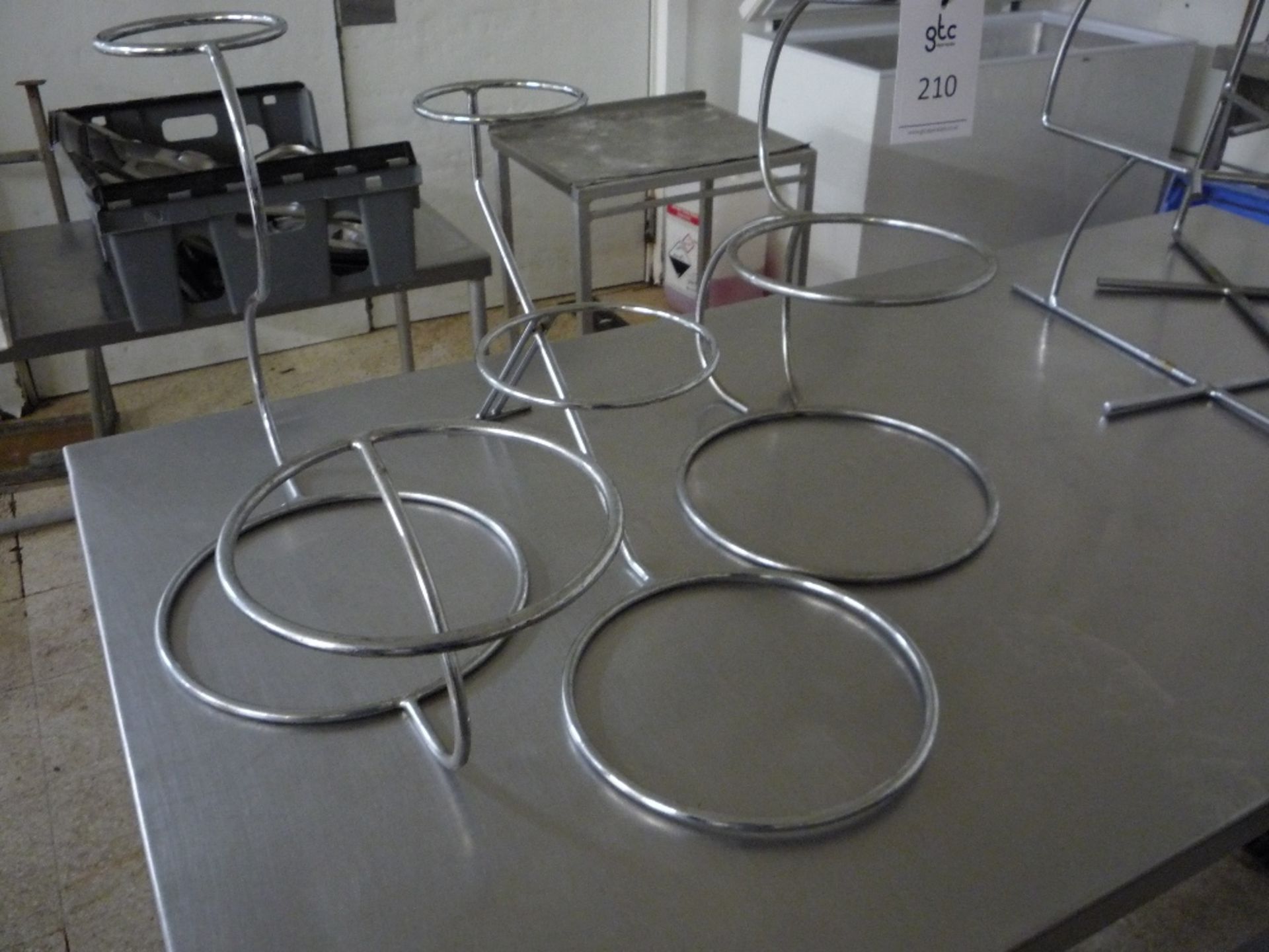 3 - Metal Cake Stands