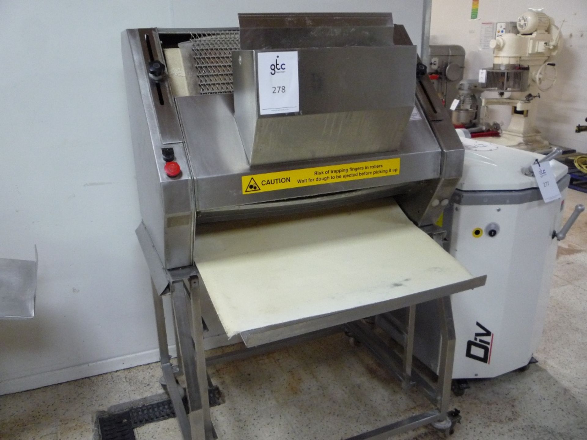 Millers Bakery Machinery Euro French Stick Dough Moulder, Serial No: MFS 50/01