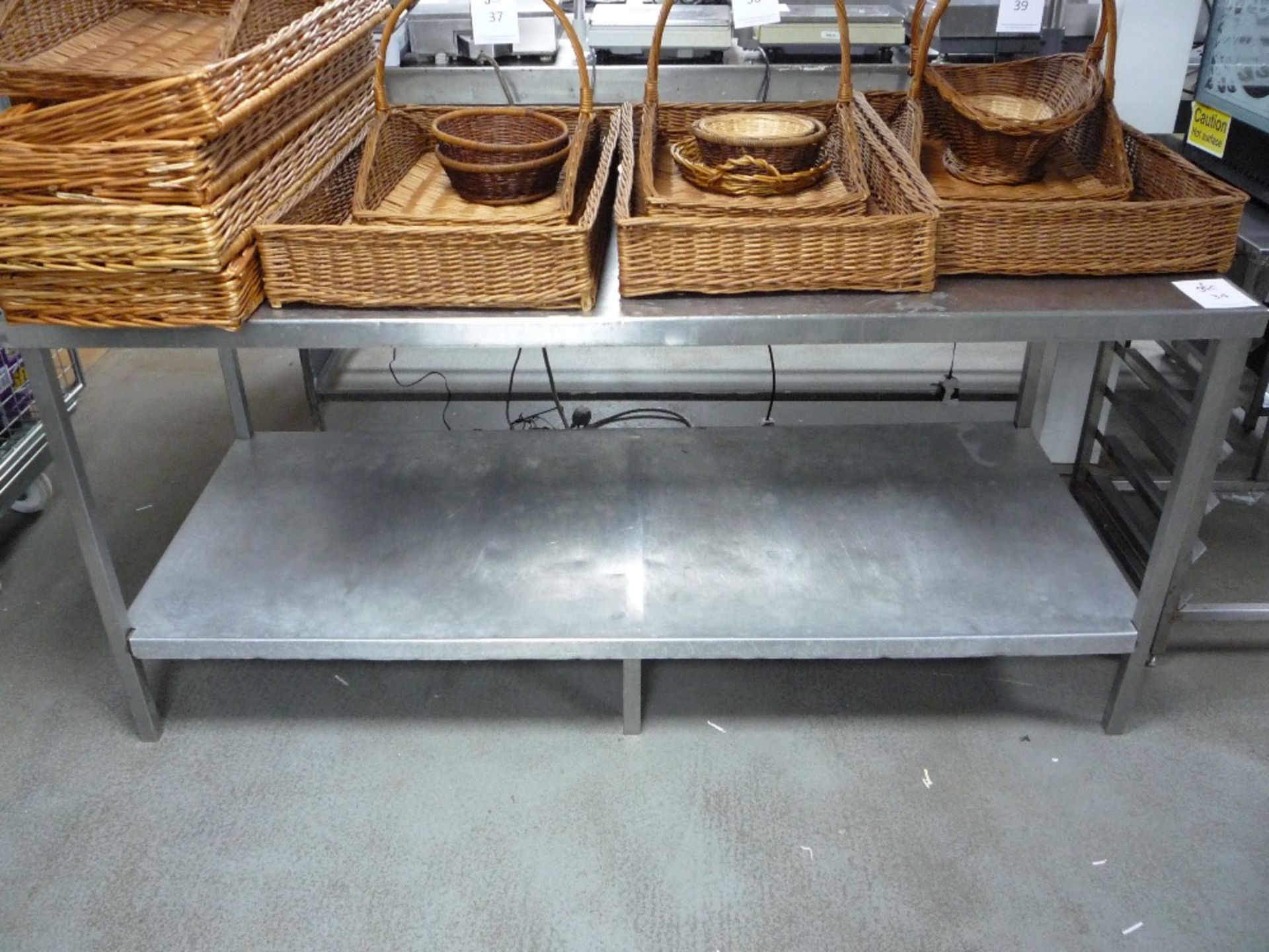 Stainless steel Preparation Table, 820(H) x 1750(W) x 790(D)mm