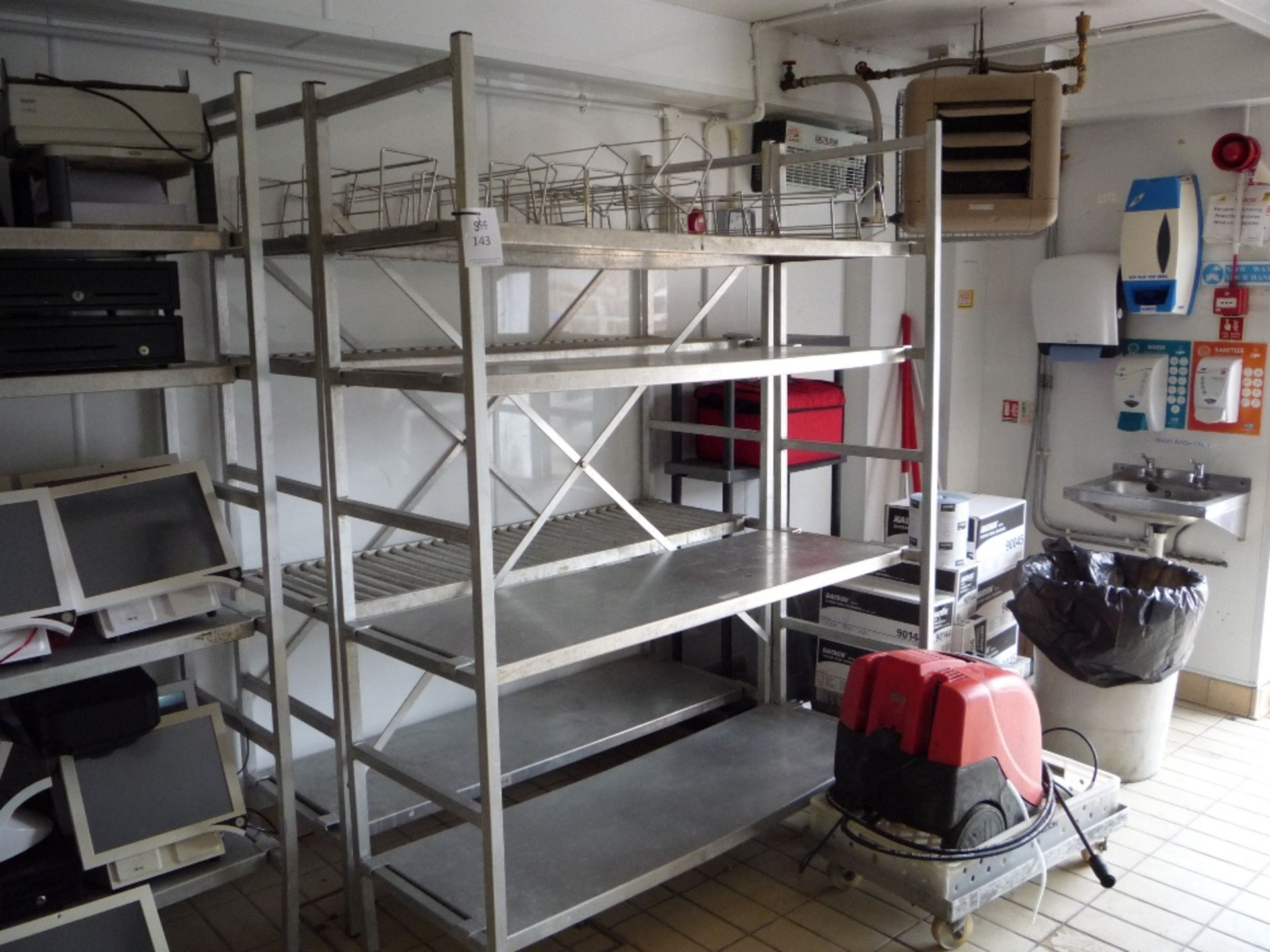 4 - Various aluminium Racks