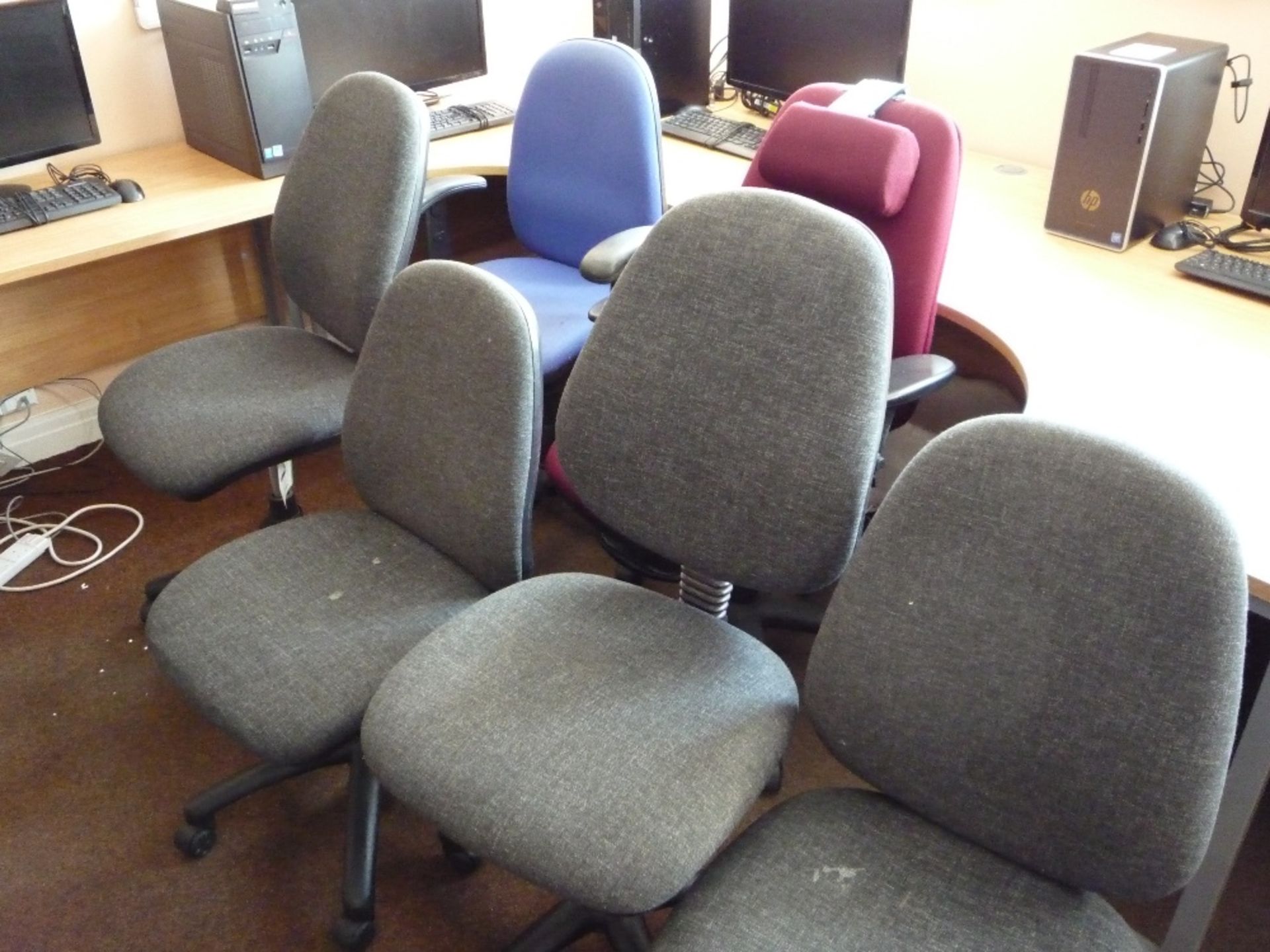 6 - Operator Swivel Chairs