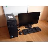 Lenovo PC, Acer Monitor & Keyboard