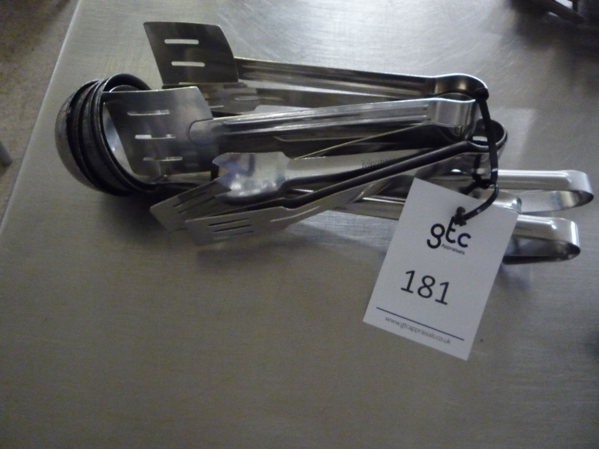 Set of Ladles & Tongs