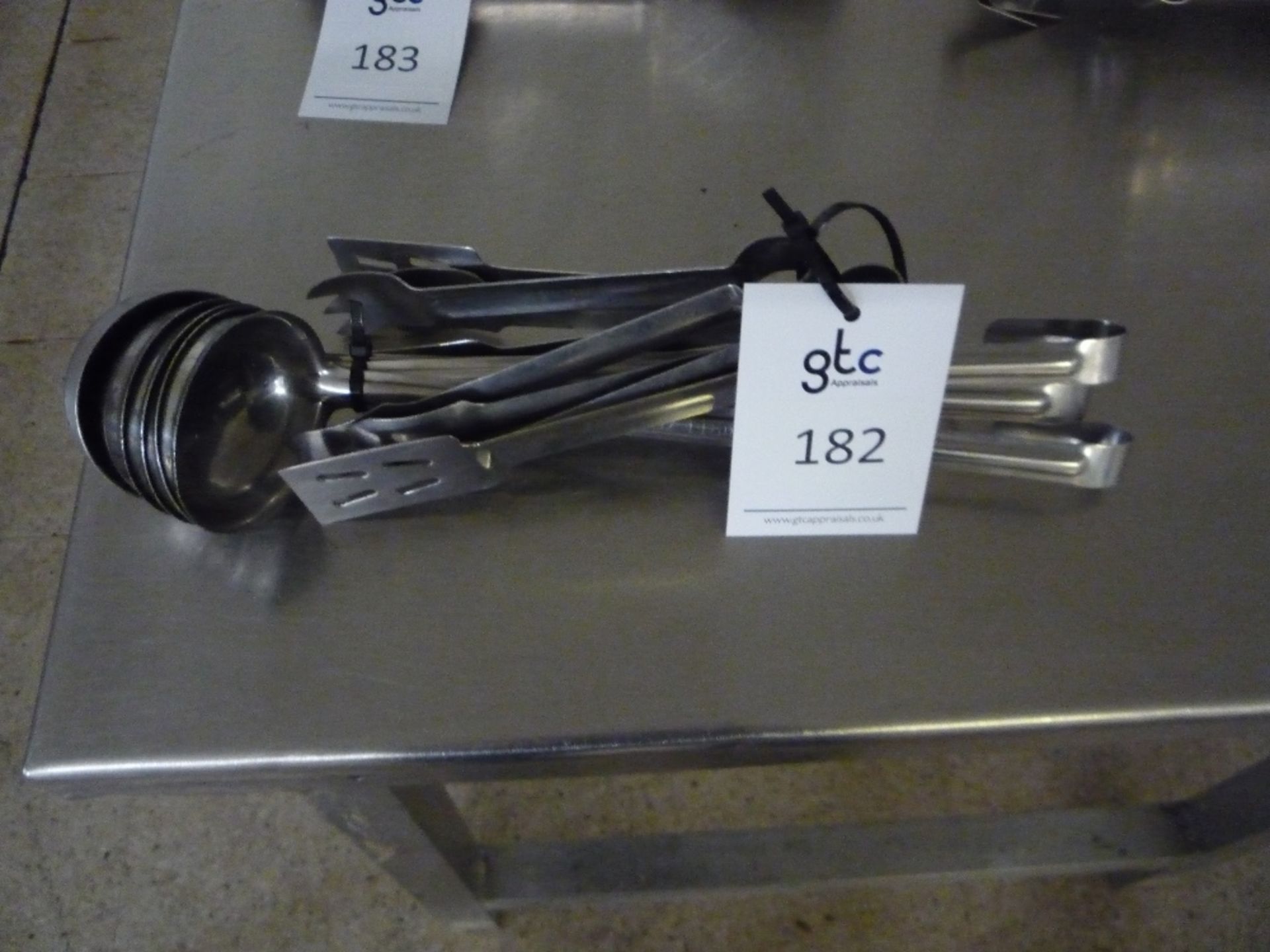 Set of Ladles & Tongs