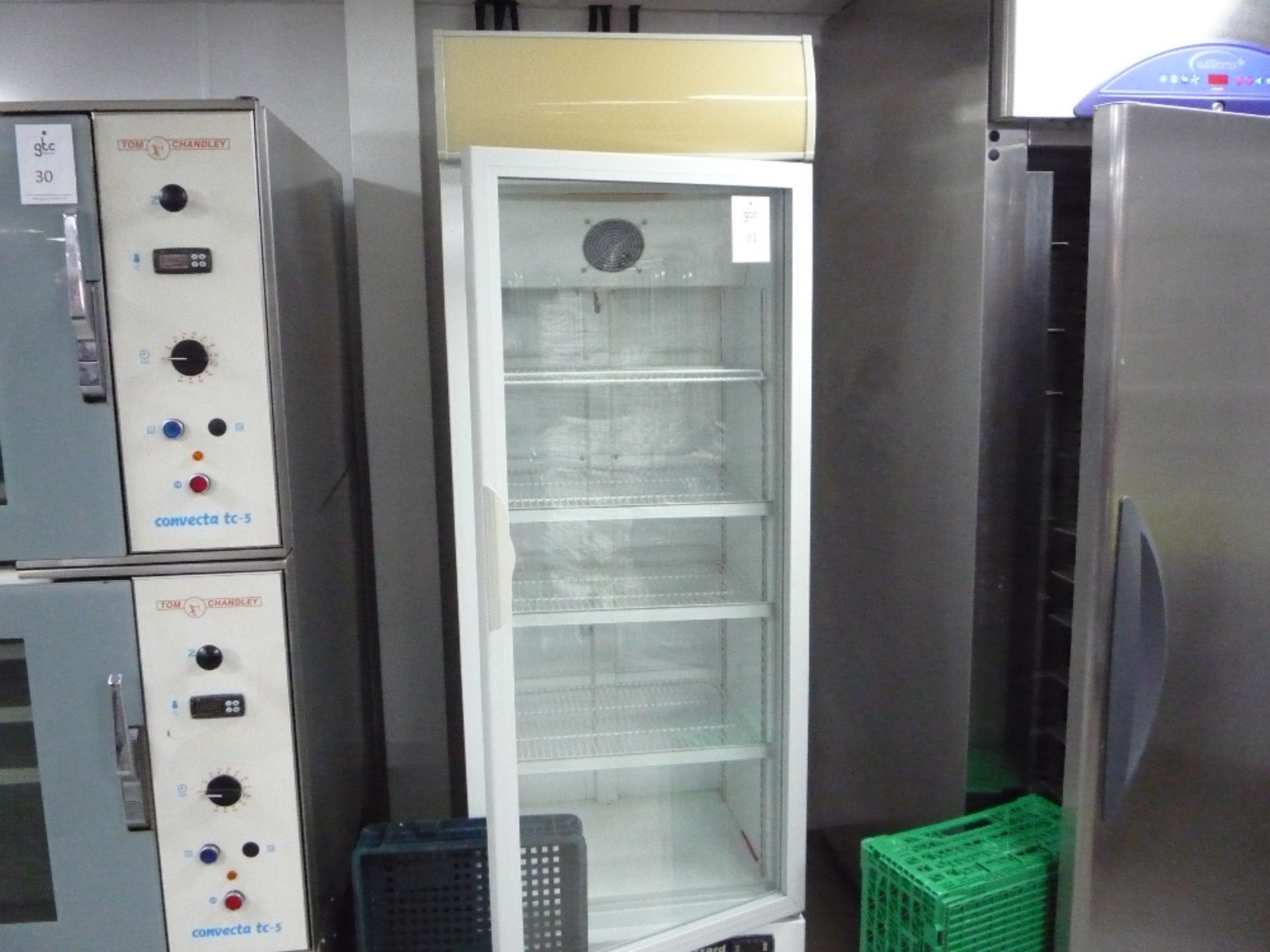 Blizzard GD350 single door upright Display Refrigerator, Y.O.M: 2012