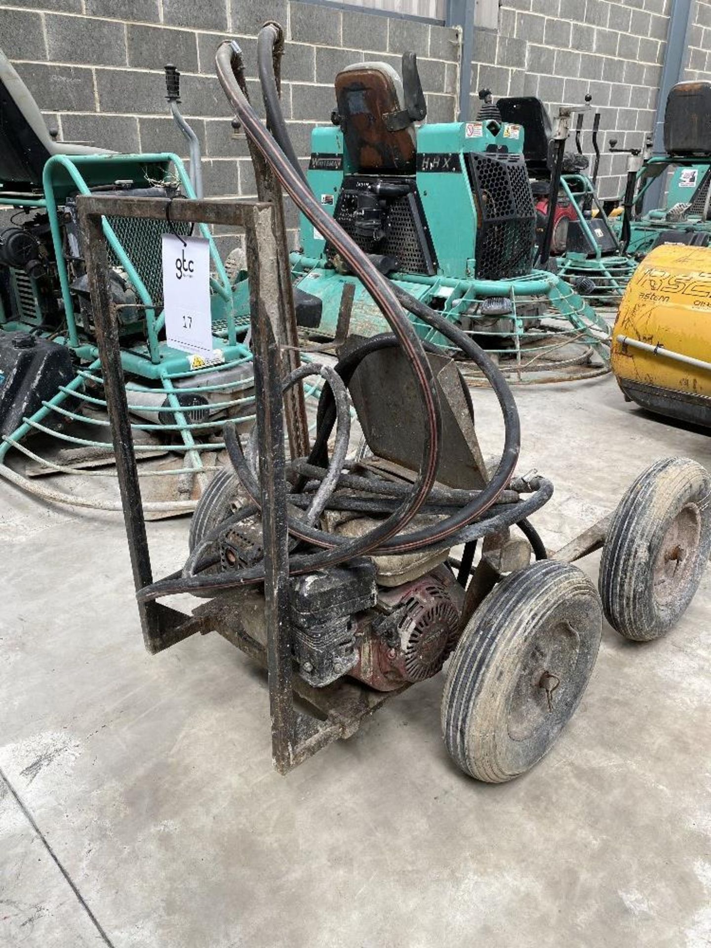 Steel Framed Wheeled 4HP Bell Sprayer