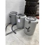 3 - 90 Litre / 20 Gallon Mixing Drums