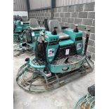 Whiteman HHX-D5 Ride-On Power Trowel, Serial Number 0207201 / 110928027, Date of Manufacture 2011,