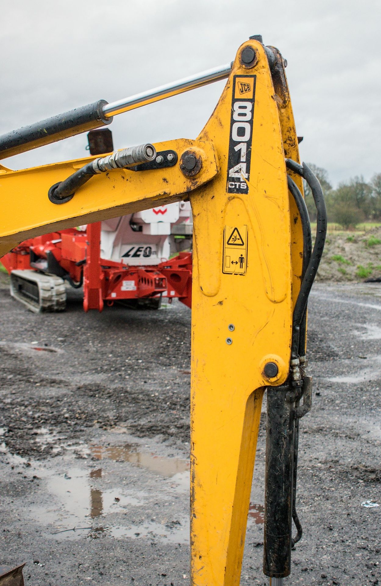 JCB 8014 CTS 1.5 tonne rubber tracked mini excavator  Year: 2016  S/N: 2475470 Recorded Hours: - Image 14 of 17