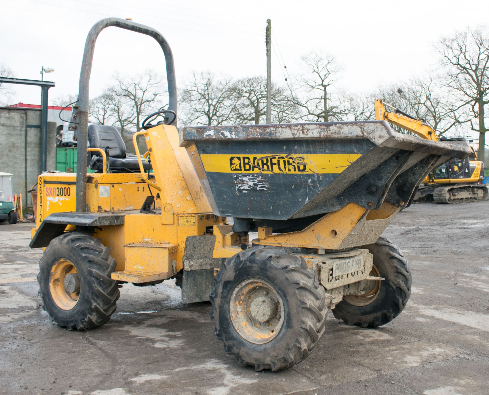 Barford 3 tonne swivel skip dumper  Year: 2006 S/N: SHTG014 Recorded Hours: Not shown (clock - Image 2 of 17