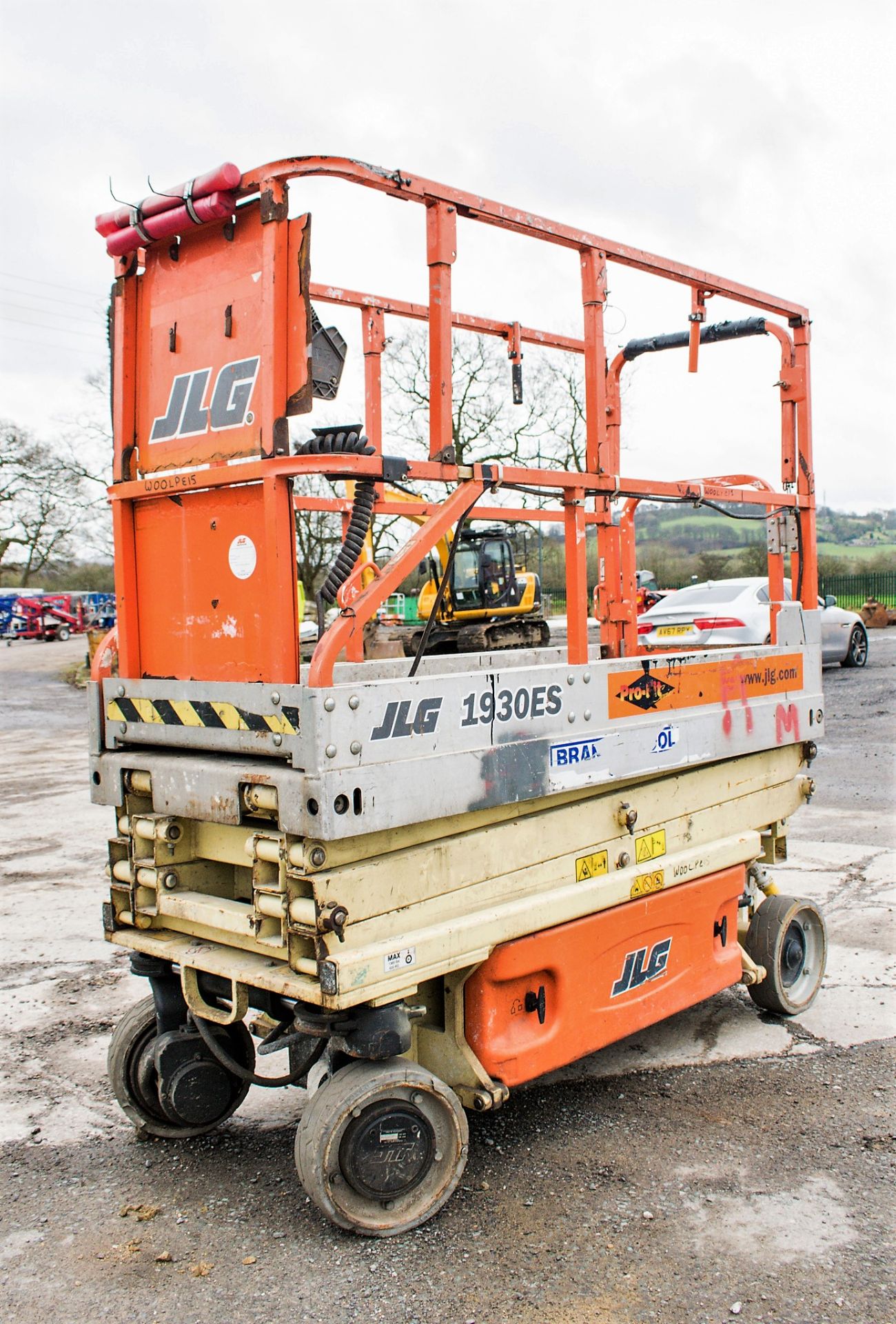 JLG 1930ES battery electric scissor lift Year: 2006 S/N: 7419 Recorded Hours: 160 WOOLPE15 - Image 4 of 7