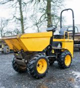 JCB 1THT 1 tonne high tip dumper  Year: 2016  S/N: JEGGR Recorded Hours: 595