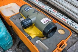 Topcon laser level c/w carry case