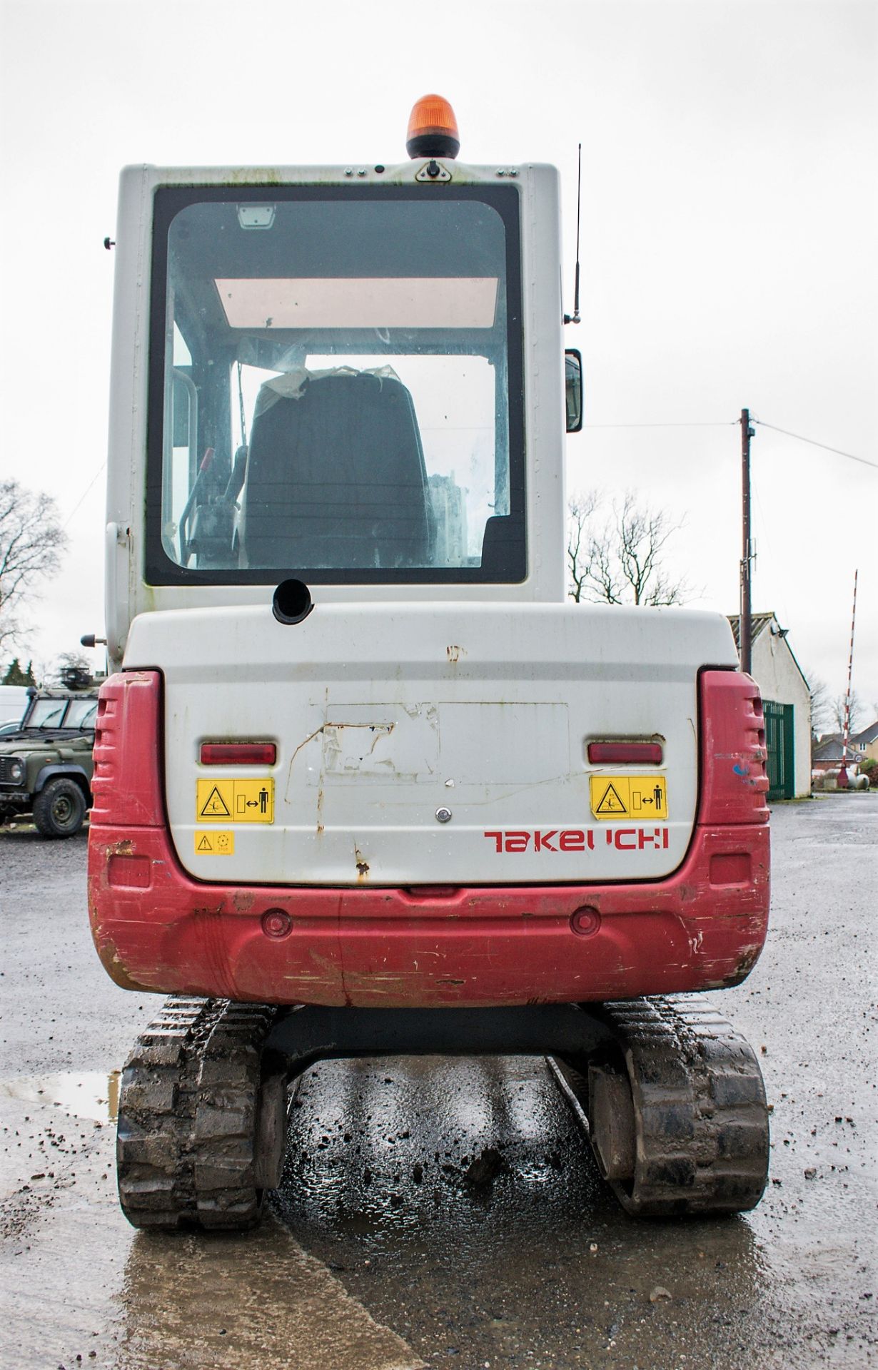 Takeuchi TB228 2.8 tonne rubber tracked excavator Year: 2014 S/N: 122803553 Recorded Hours: Not - Image 6 of 18
