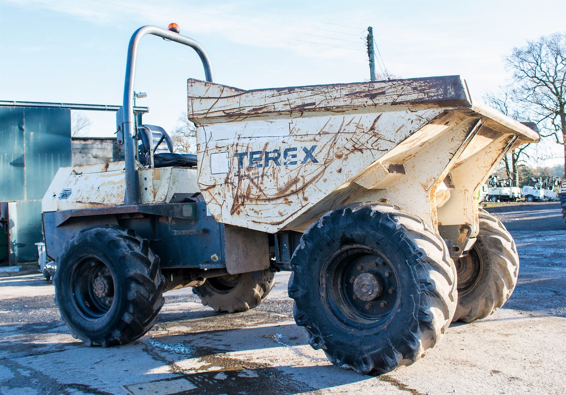 Benford Terex 6 tonne straight skip dumper Year: 2006 S/N: E602FJ034 Recorded Hours: 3121 1397 - Image 2 of 18