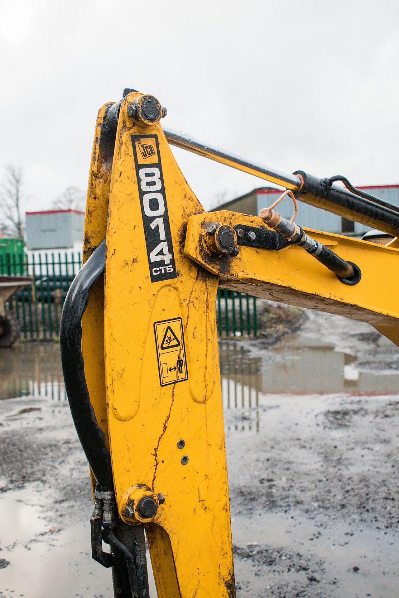 JCB 8014 CTS 1.5 tonne rubber tracked mini excavator  Year: 2016  S/N: 2475471 Recorded Hours: - Image 13 of 17