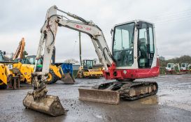 Takeuchi TB228 2.8 tonne rubber tracked excavator Year: 2014 S/N: 122803553 Recorded Hours: Not