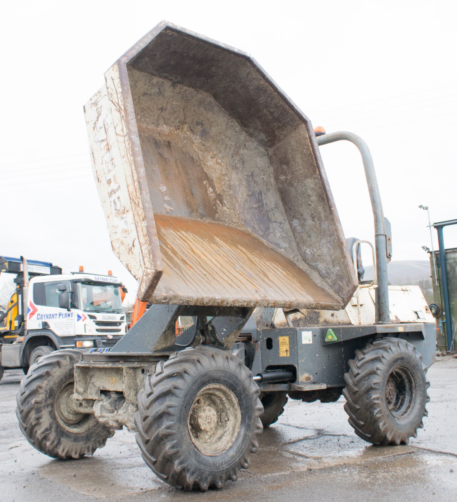 Benford 3 tonne swivelskip dumper Year: 2006 S/N: E604FS153 Recorded hours: 2839 1206 - Image 7 of 18